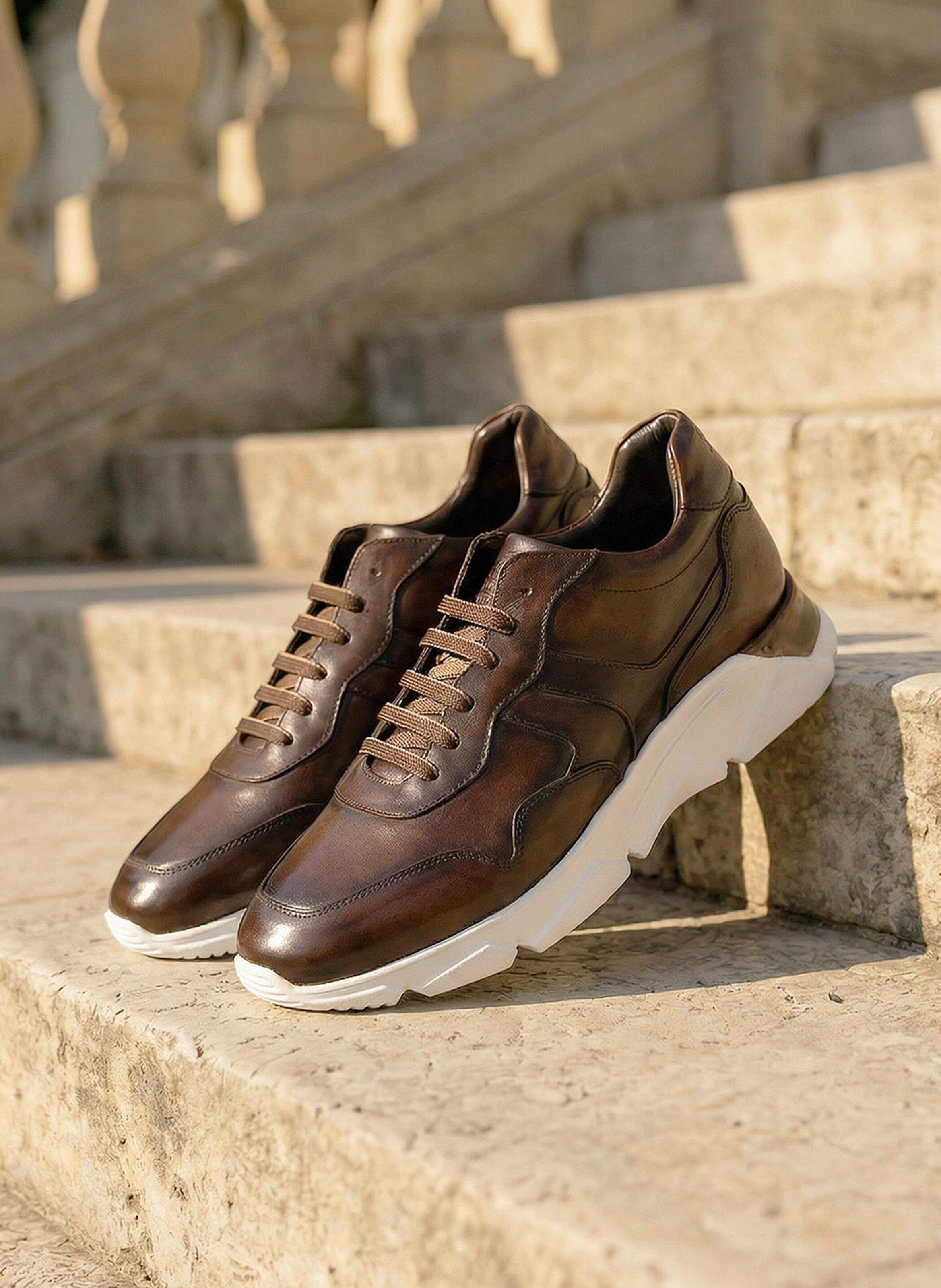 Sneakers paolo FINSBURY Marron