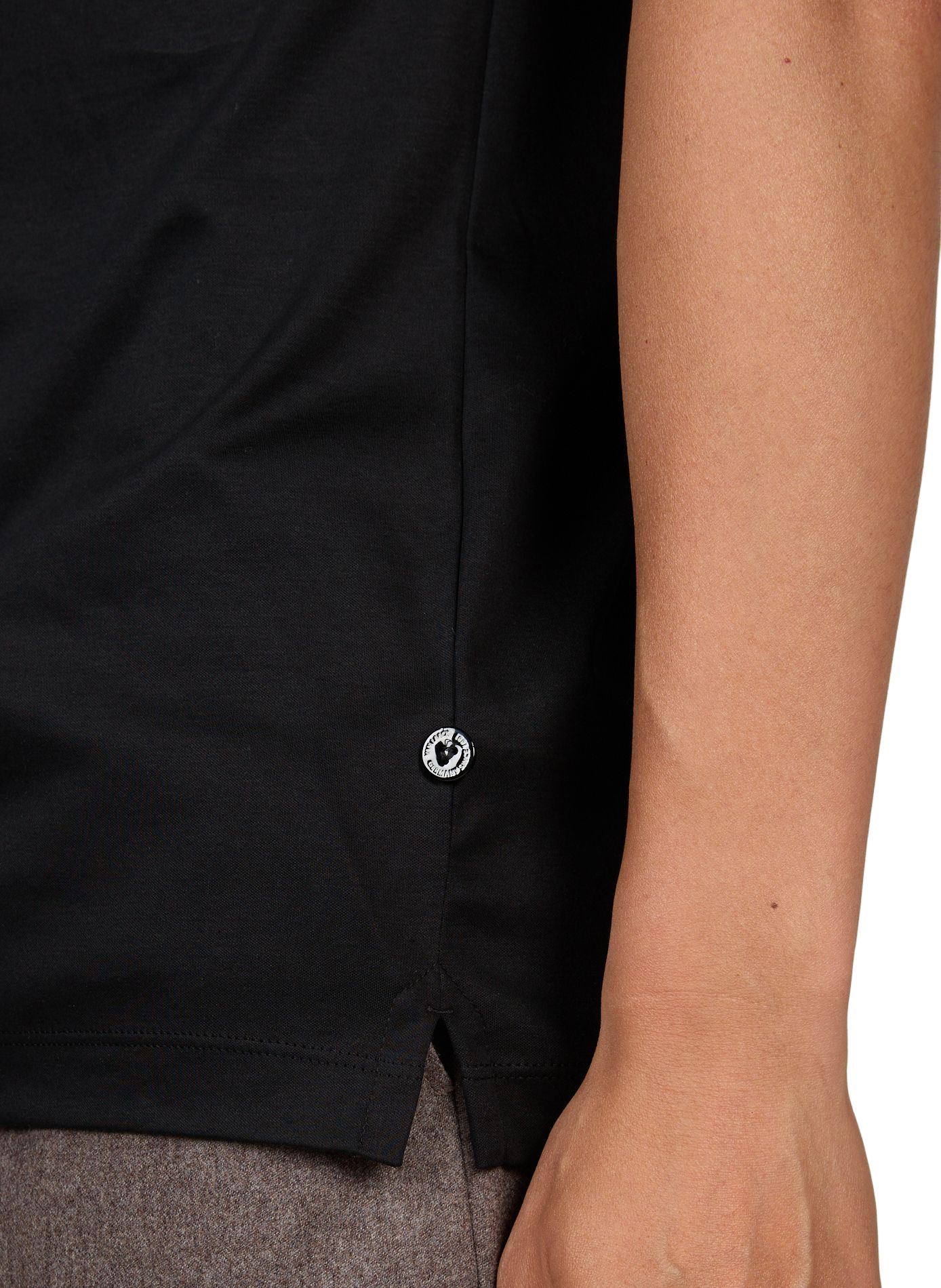 Short-sleeve cotton pullover VAN LAACK Black