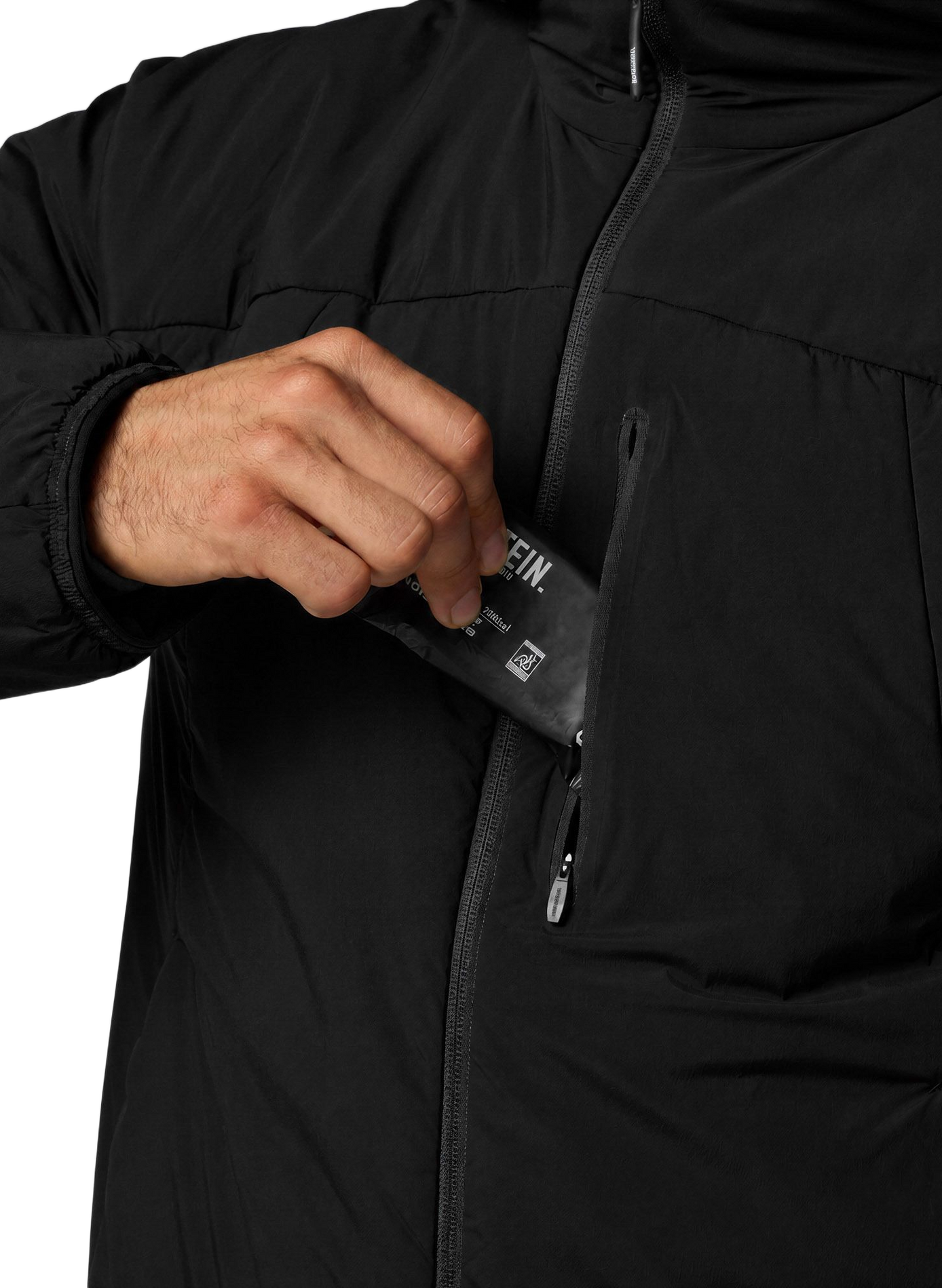 Veste col montant zippé à capuche ROSSIGNOL Negro