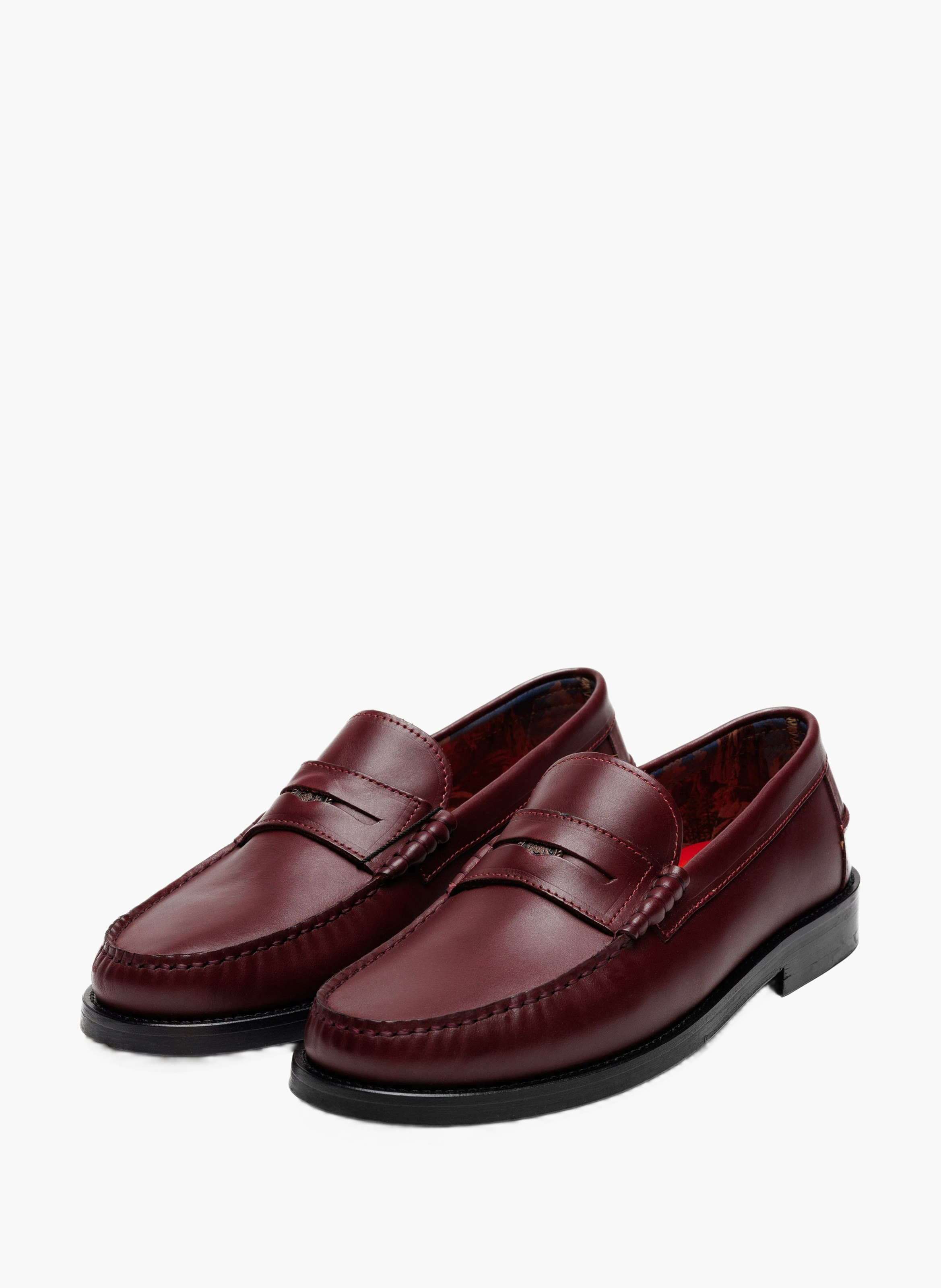 Mocassins riviera NAKED WOLFE Rouge