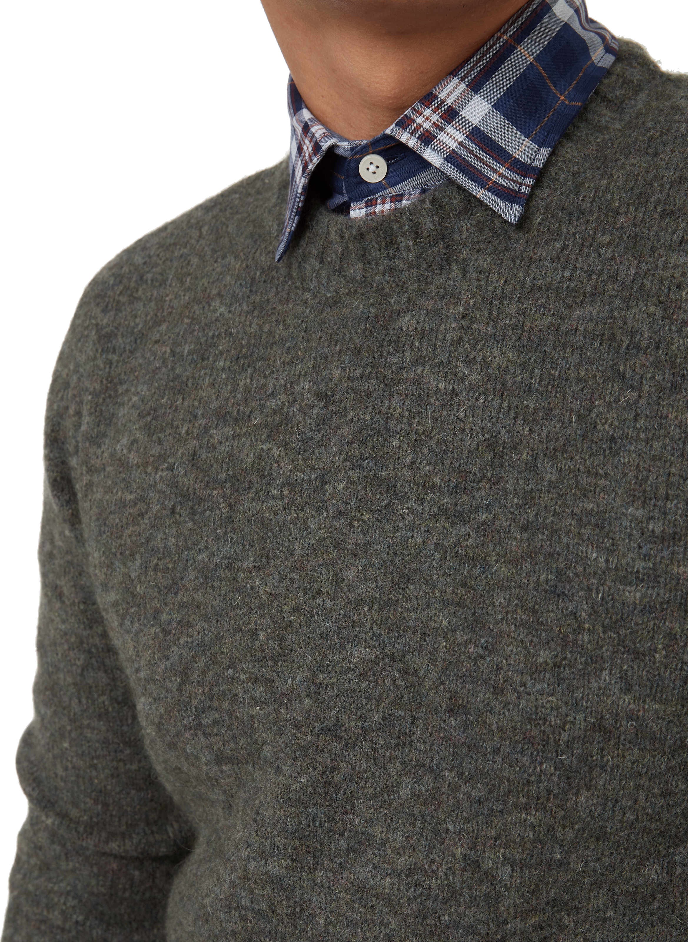 Lucas wool and alpaca blend jumper A.P.C. Green