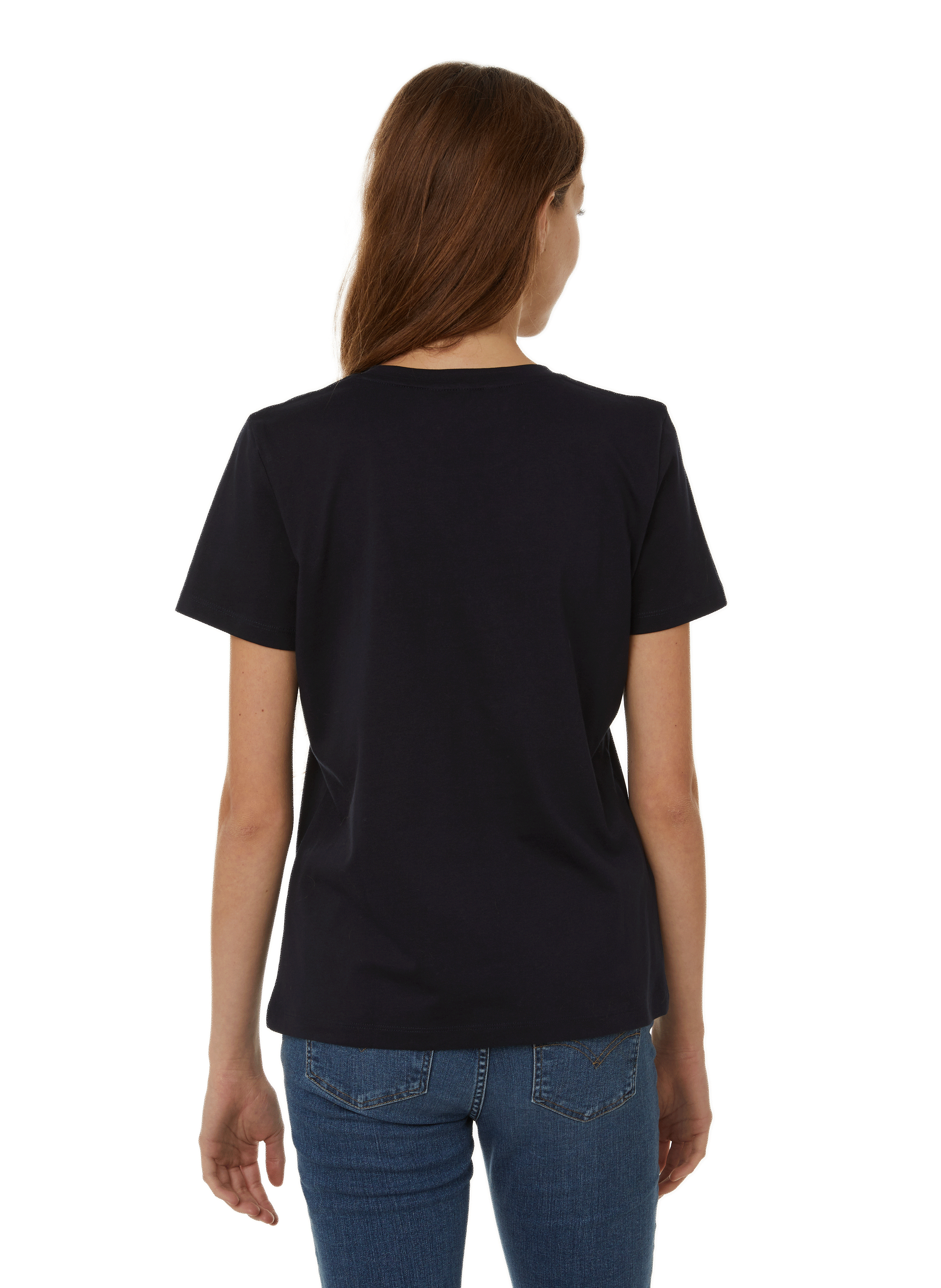 Organic cotton T-shirt TOMMY HILFIGER Blue