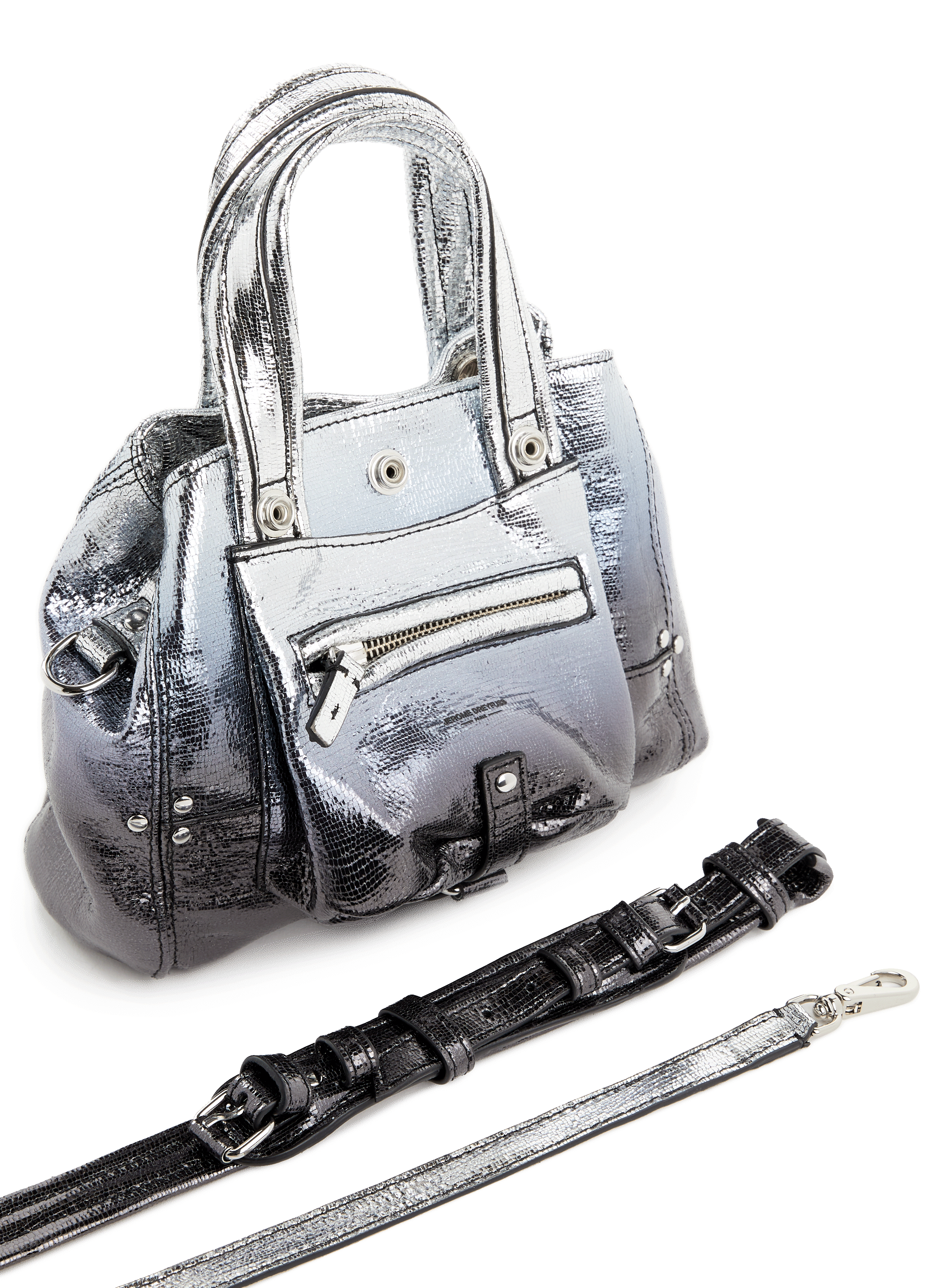 Sac à main Billy Nano métallisé