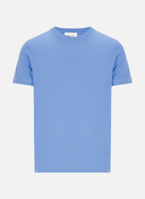 Blaues Rundhals-T-Shirt SAISON 1865 