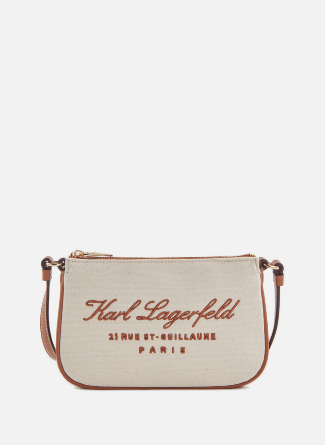 Cotton shoulder bag  KARL LAGERFELD