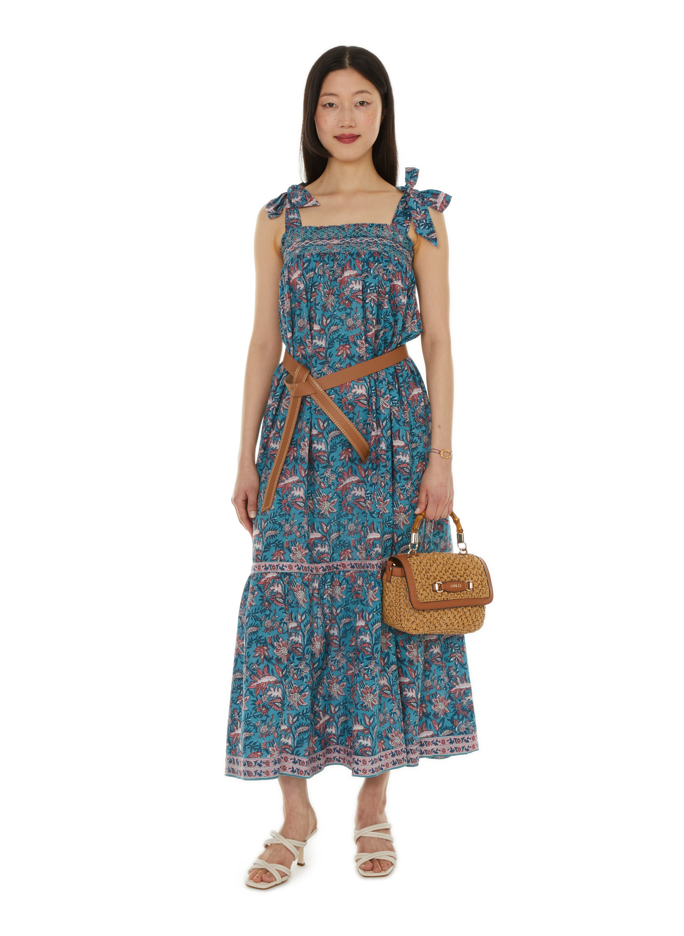 LOUISE MISHA Long printed dress Multicolour