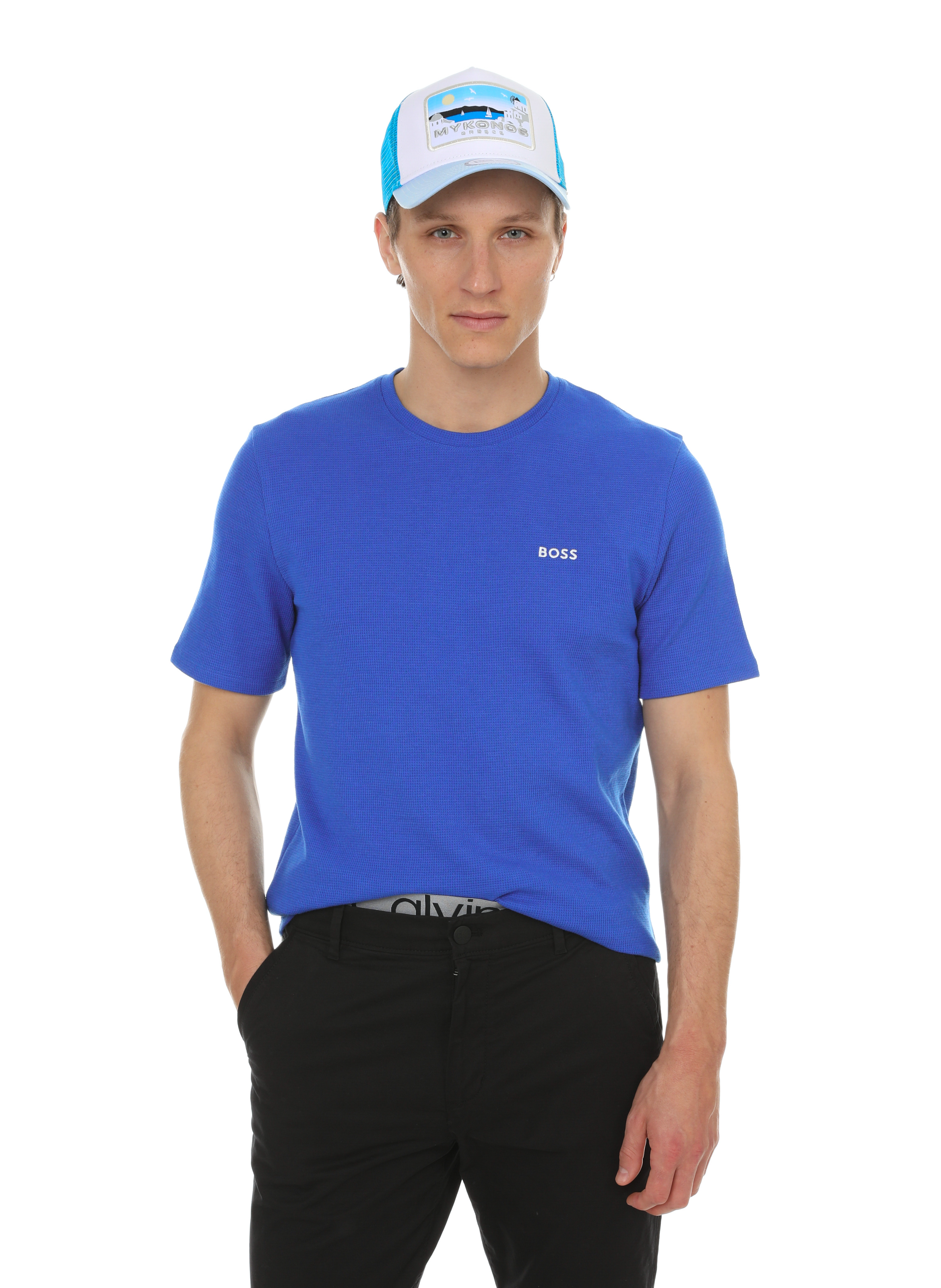 Casquette en coton NEW ERA Bleu