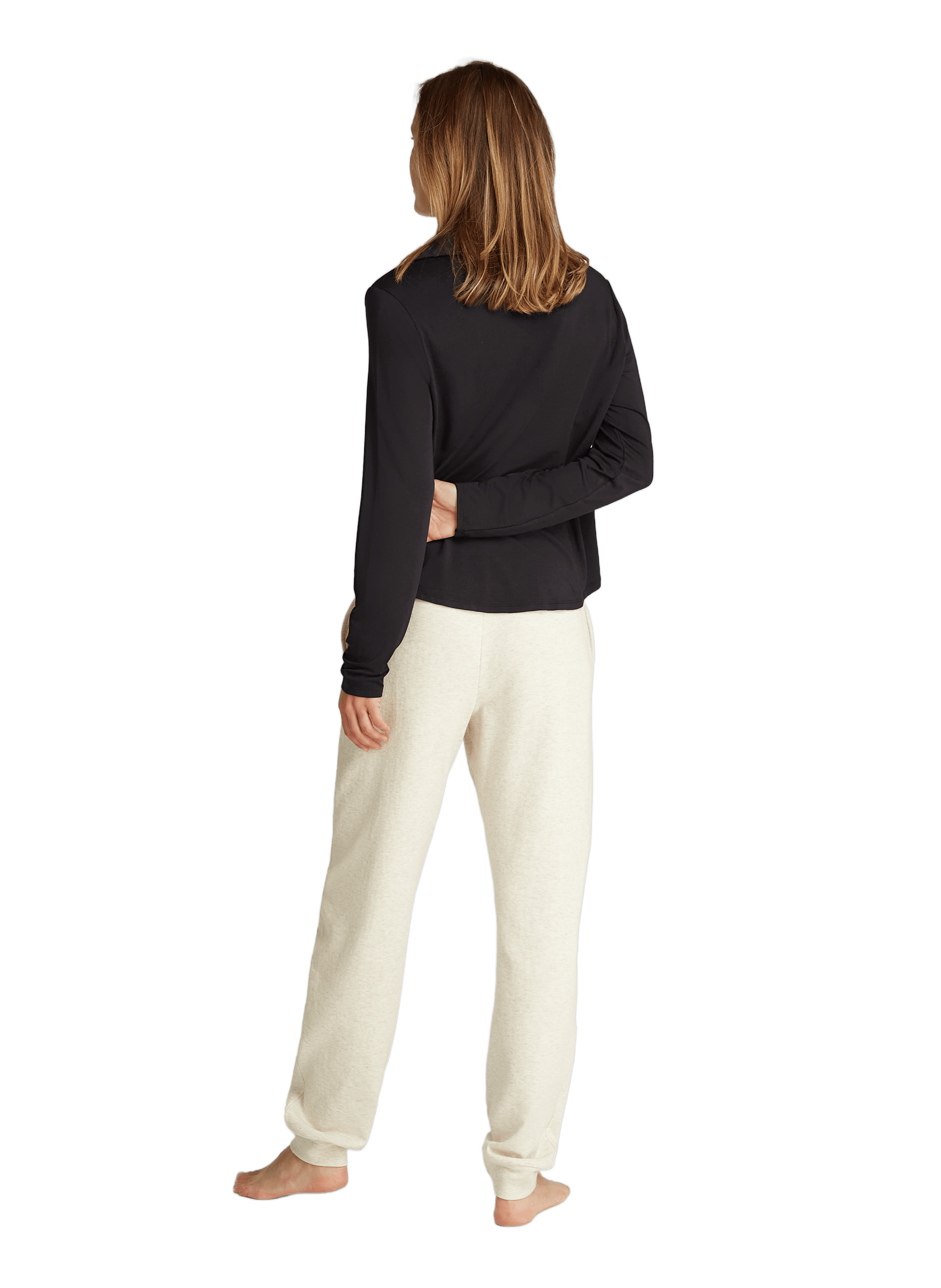 Chemise courte droite  CALVIN KLEIN Noir