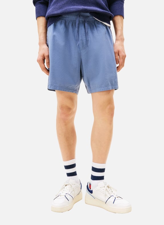 Bermuda en coton et lin Bleu by TOMMY HILFIGER TOMMY HILFIGER Bermuda en coton et lin Bleu