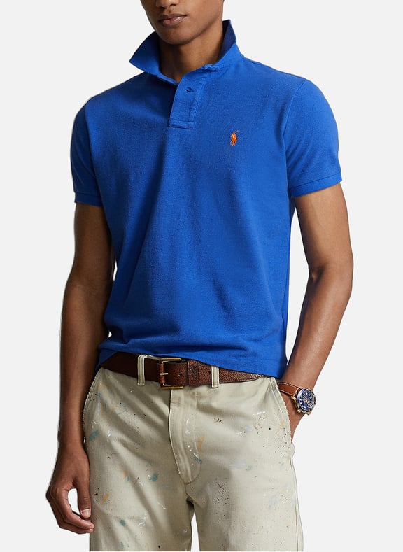 Cotton polo shirt Blue by POLO RALPH LAUREN POLO RALPH LAUREN Cotton polo shirt Blue