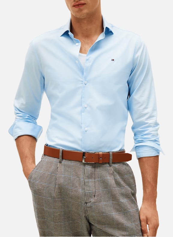 Cotton shirt Blue by TOMMY HILFIGER TOMMY HILFIGER Cotton shirt Blue