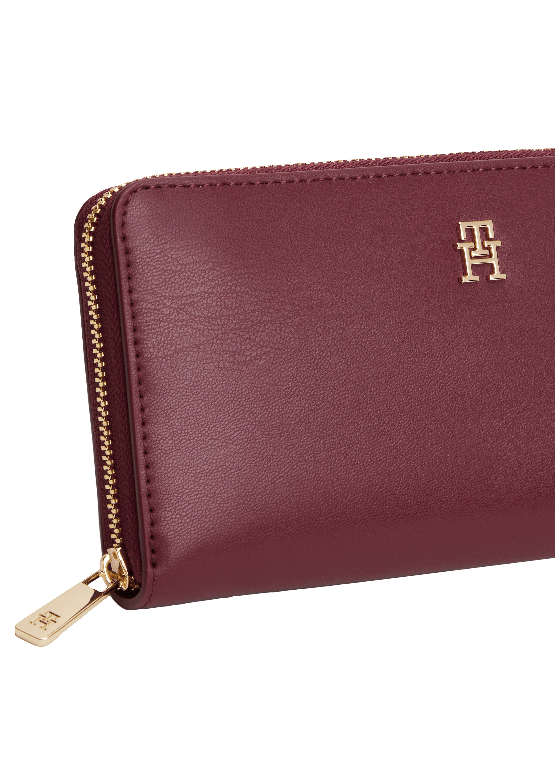 Portefeuille à logo TOMMY HILFIGER Rouge