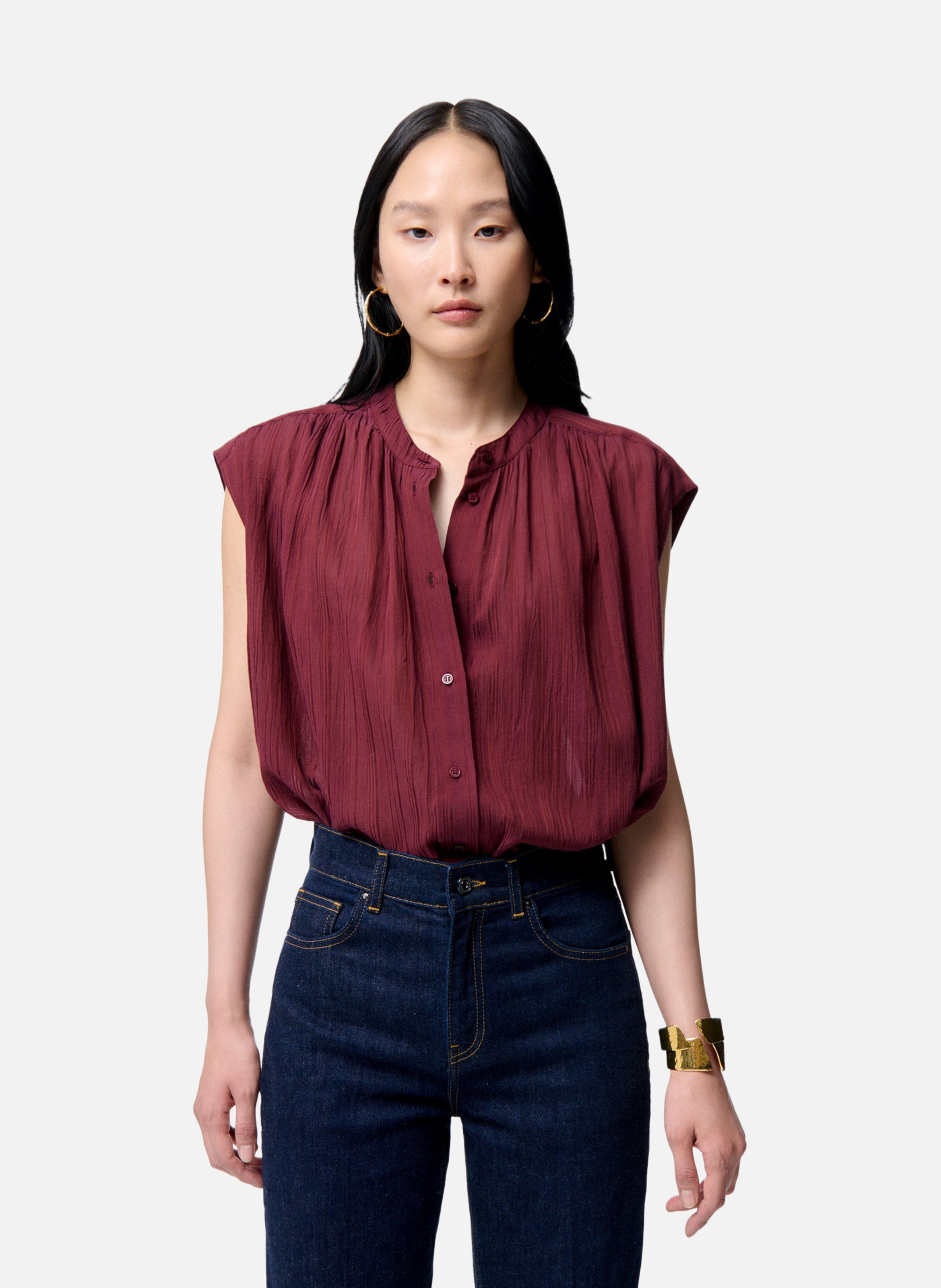 Blouse clio VANESSA BRUNO Rouge