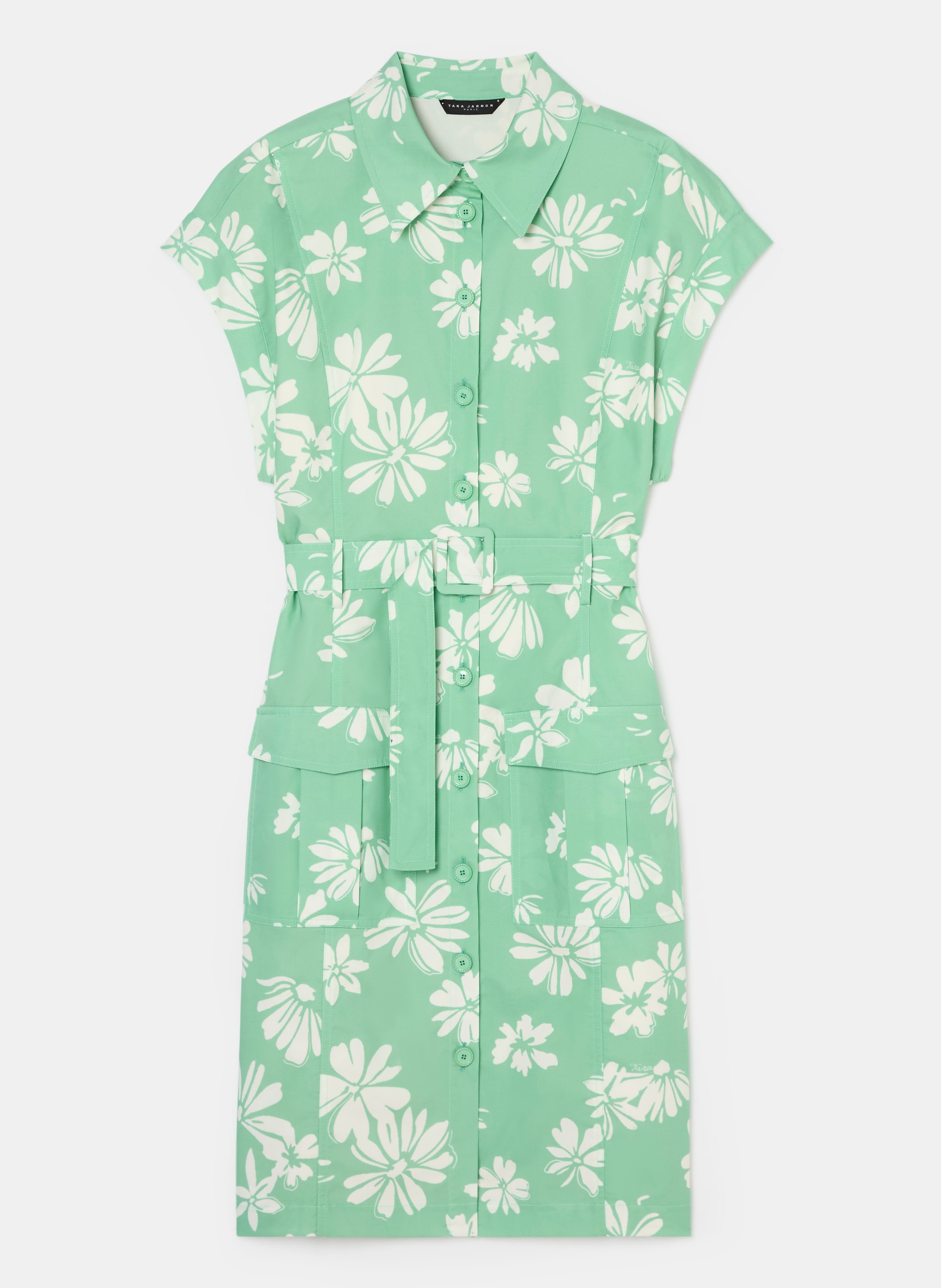 Robe rajah TARA JARMON Vert