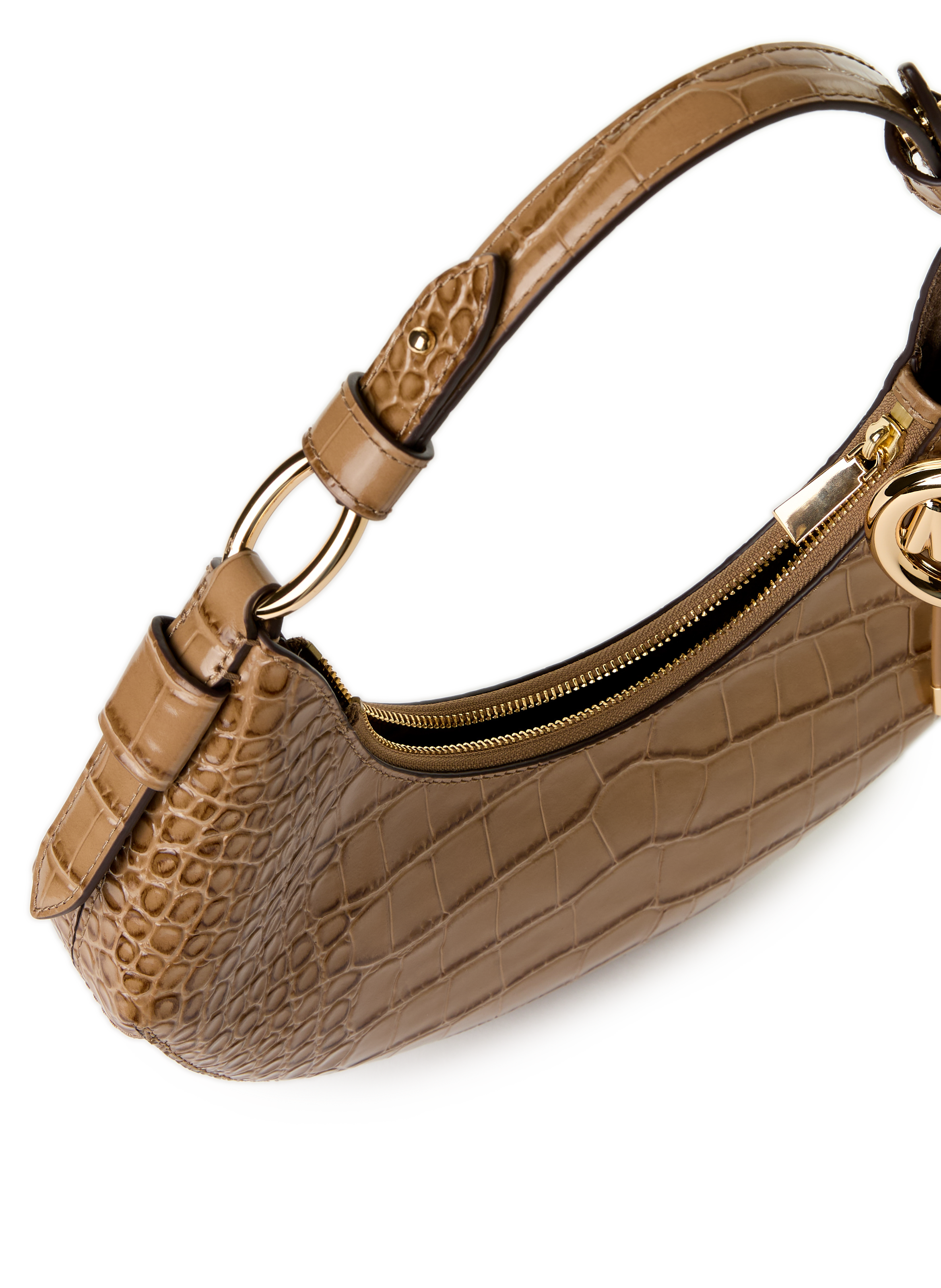 Sac à main texturé Koa en cuir  MICHAEL KORS Marron