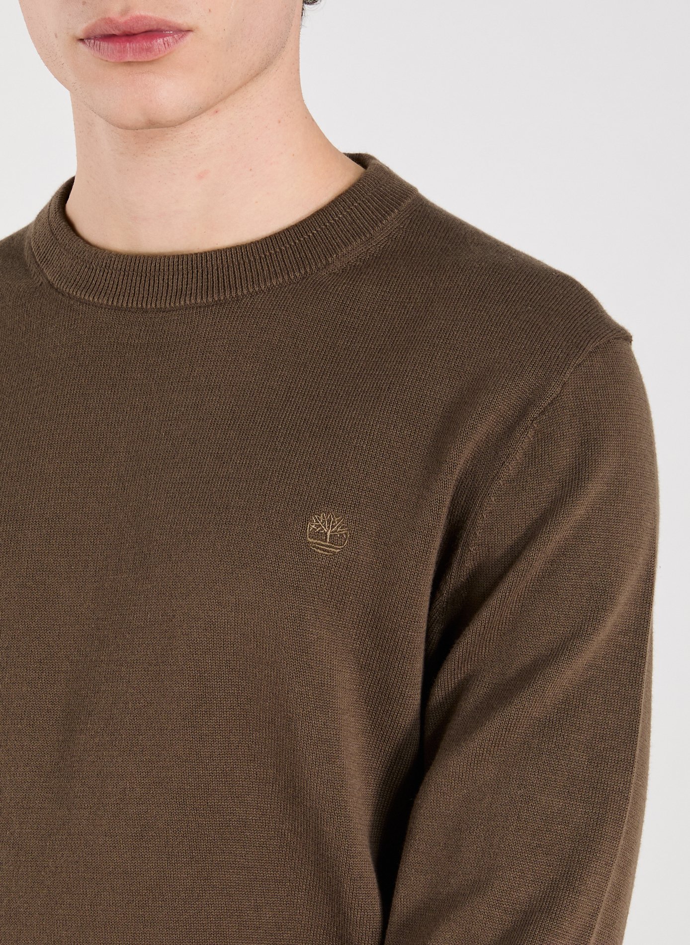 Cotton jumper TIMBERLAND Brown