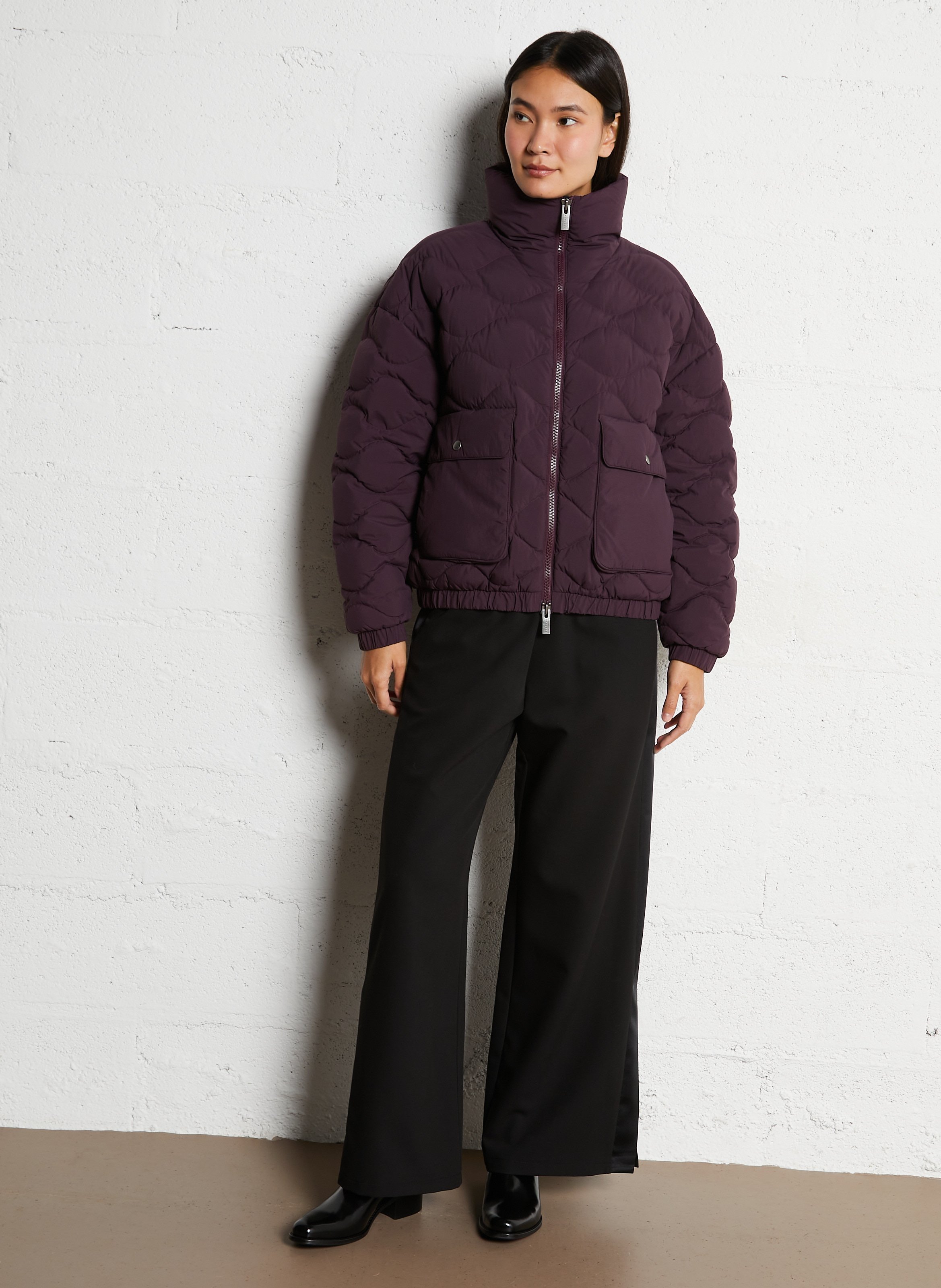 Doudoune ample matelassée unie enola PYRENEX Violet