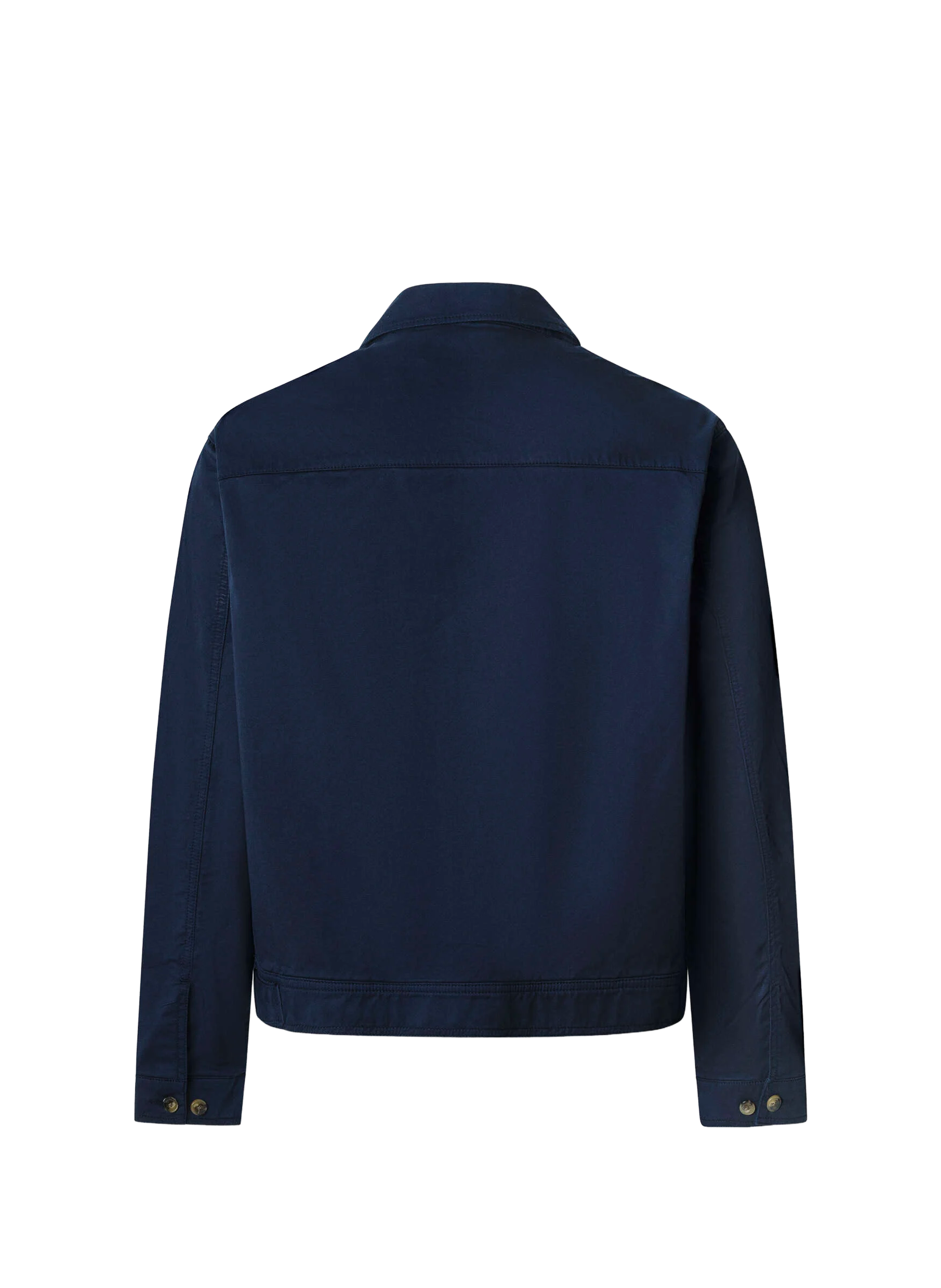 Blouson droit en coton mélangé FACONNABLE Bleu