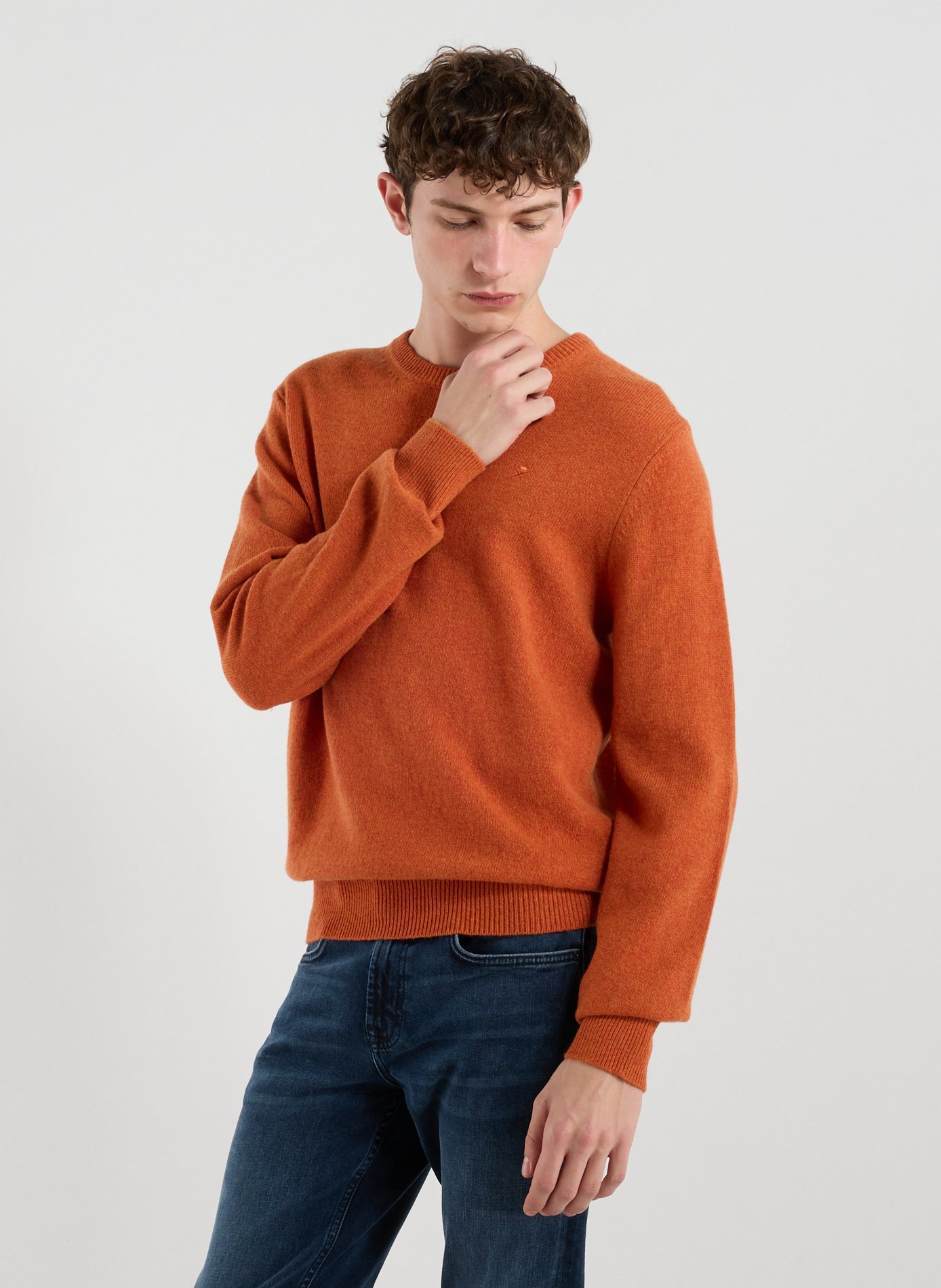 HACKETT Crew-neck jumper Beige