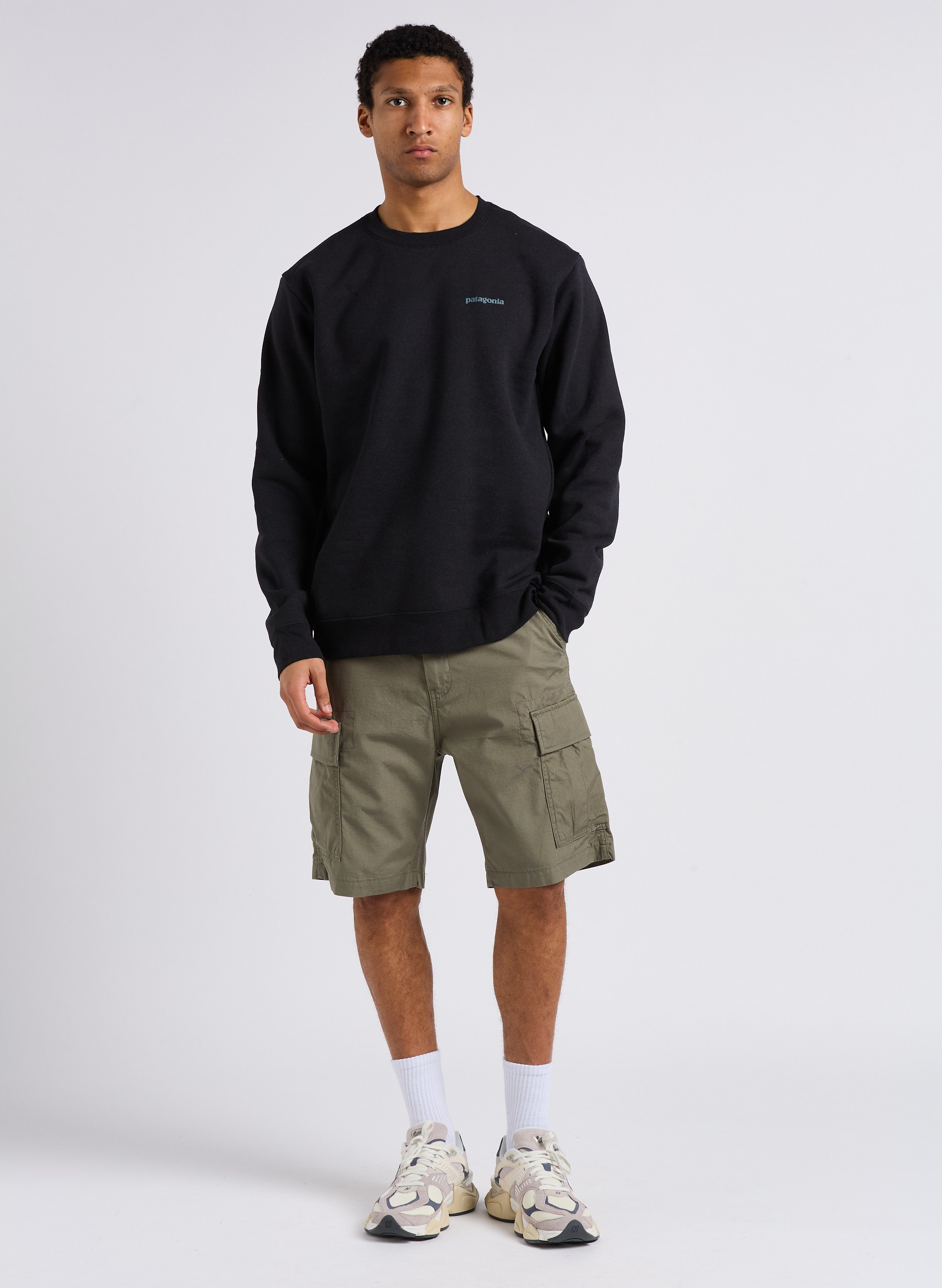 Sweat col rond PATAGONIA Noir