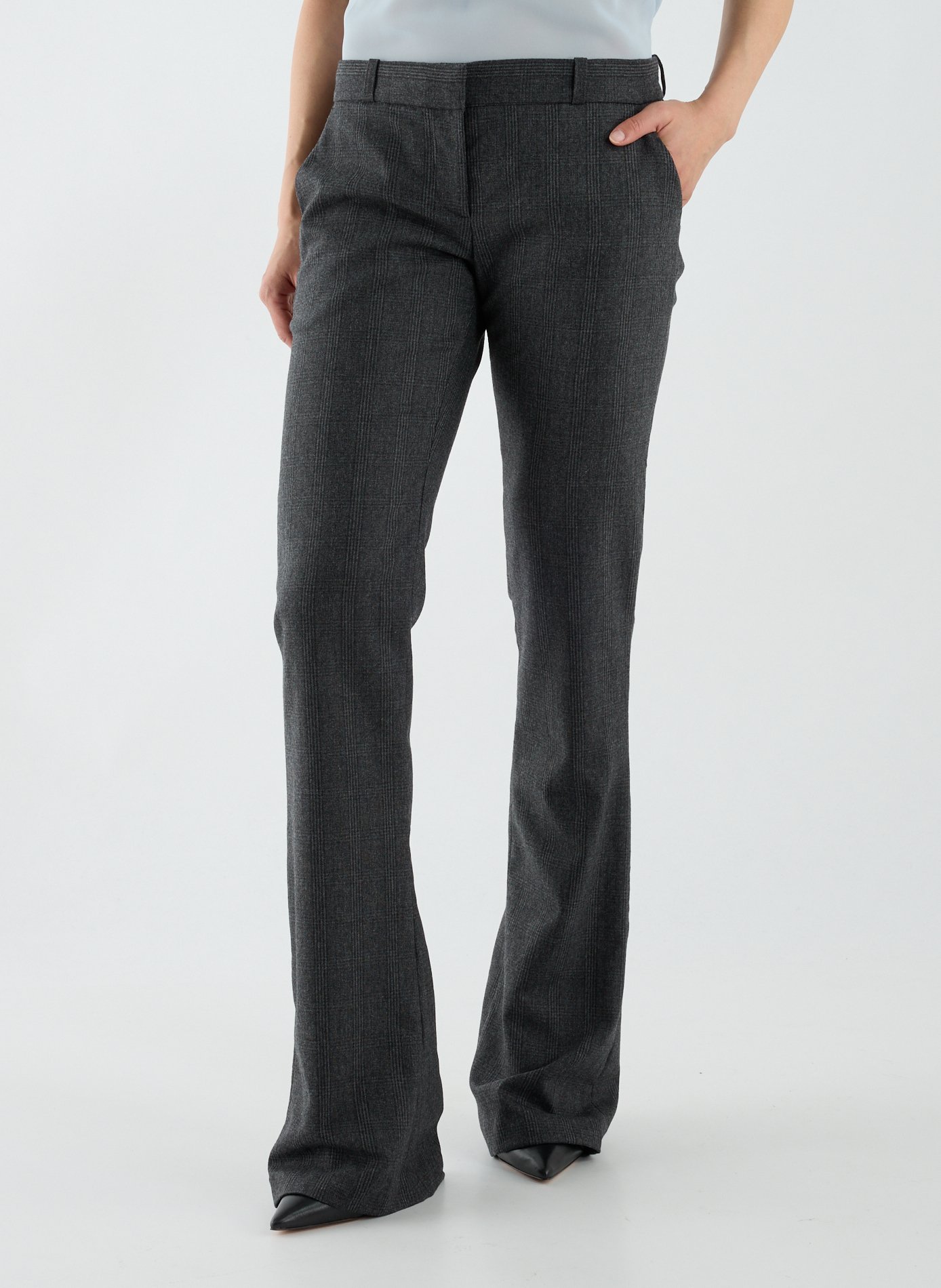 Check tailored Trousers COPERNI Grey