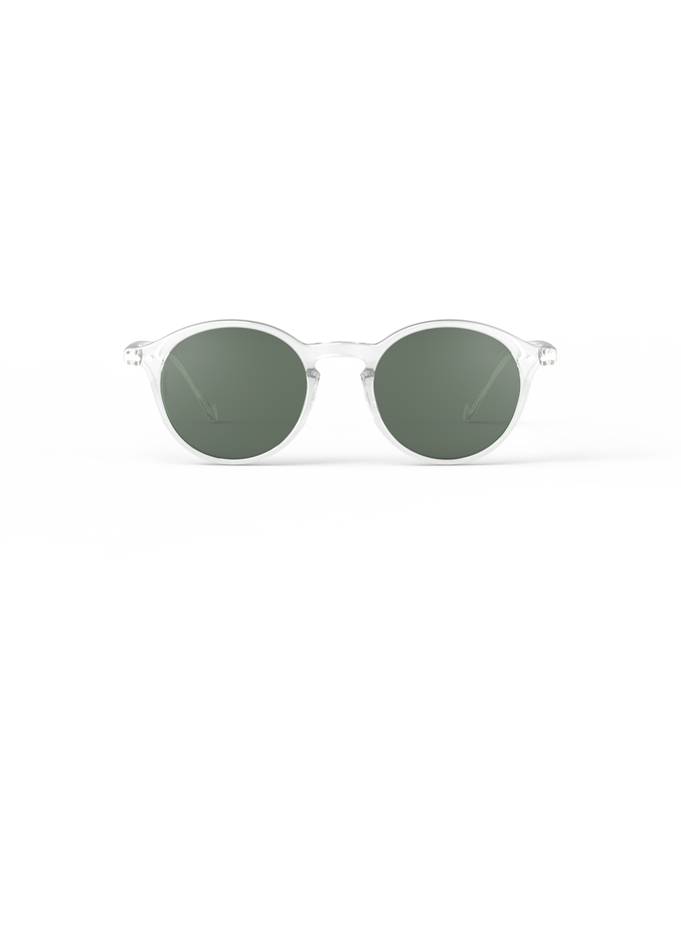 Lunettes de soleil transparentes et arrondies IZIPIZI Transparent