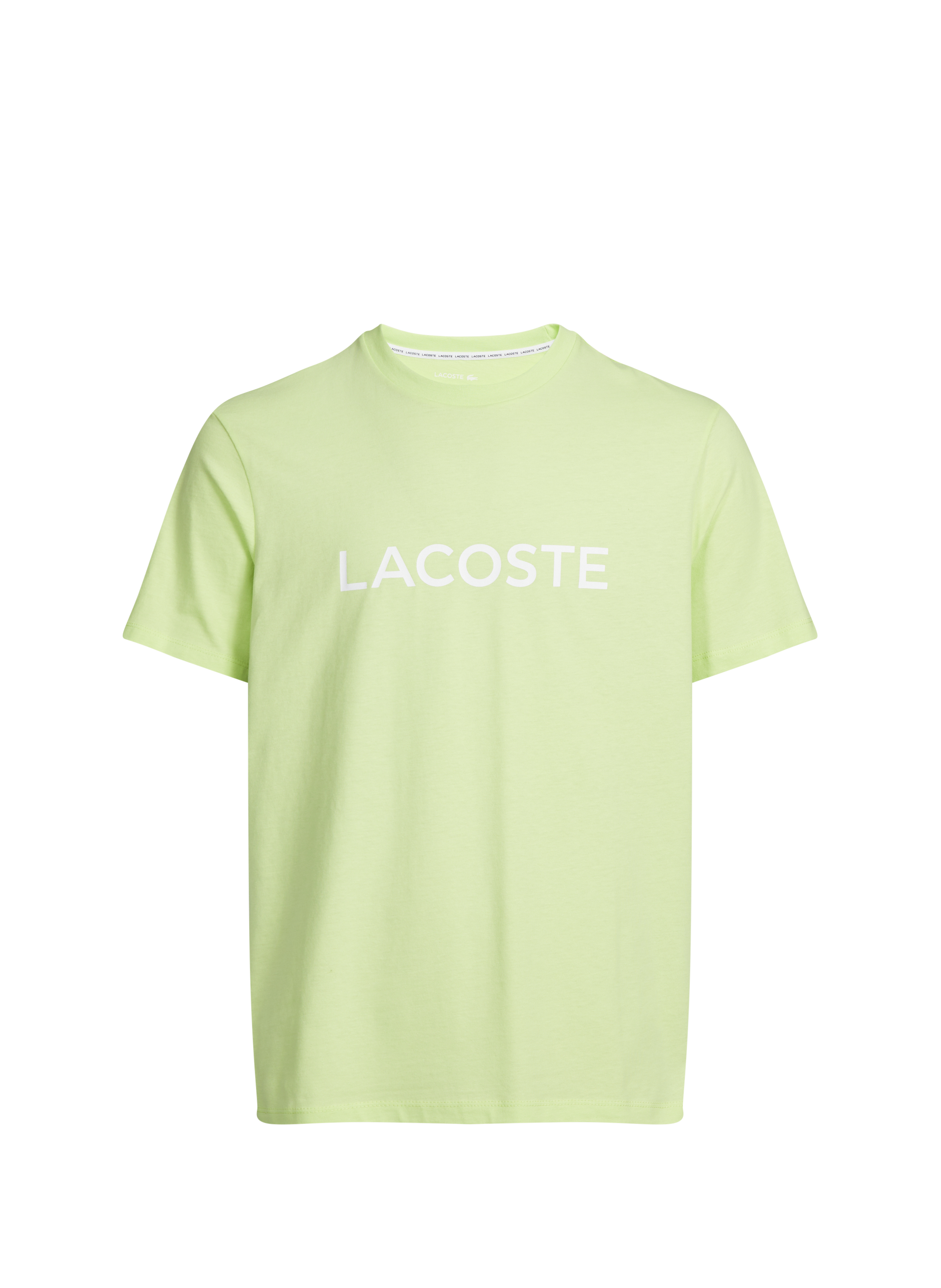 T-shirt de pyjama en coton  LACOSTE Vert
