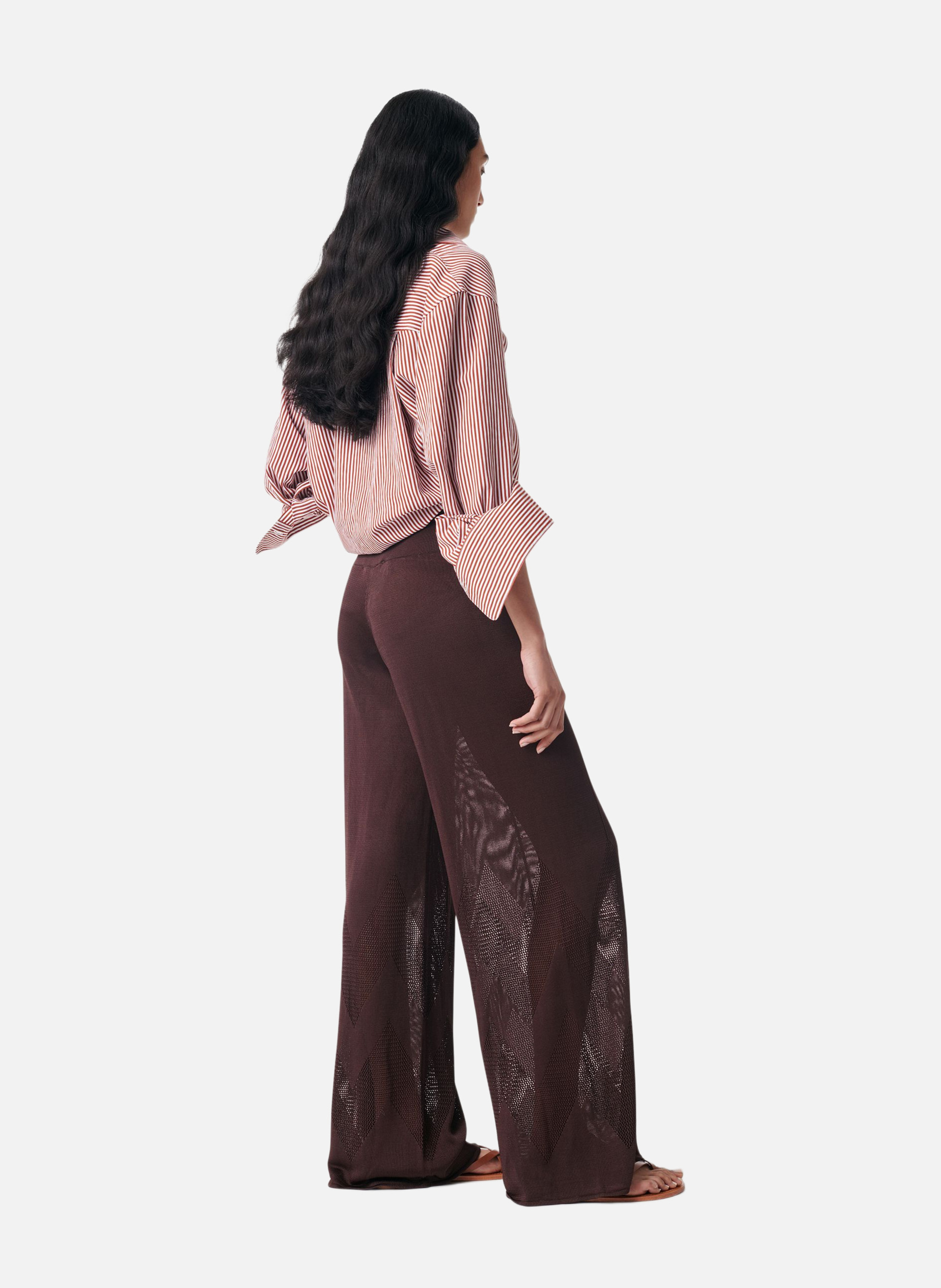 Pantalon ellon VANESSA BRUNO Marron