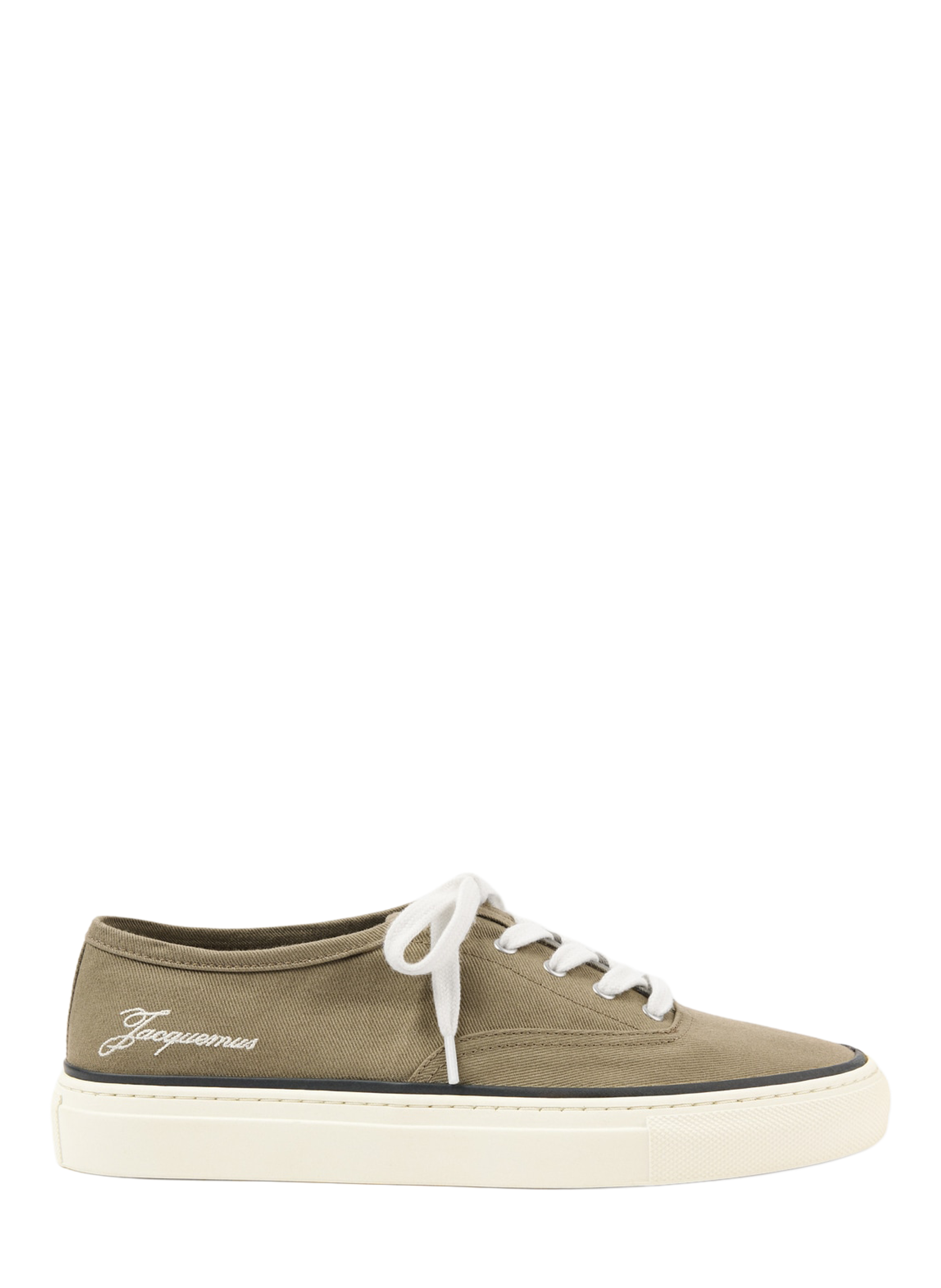 Les baskets basses Féfé en coton  JACQUEMUS Kaki