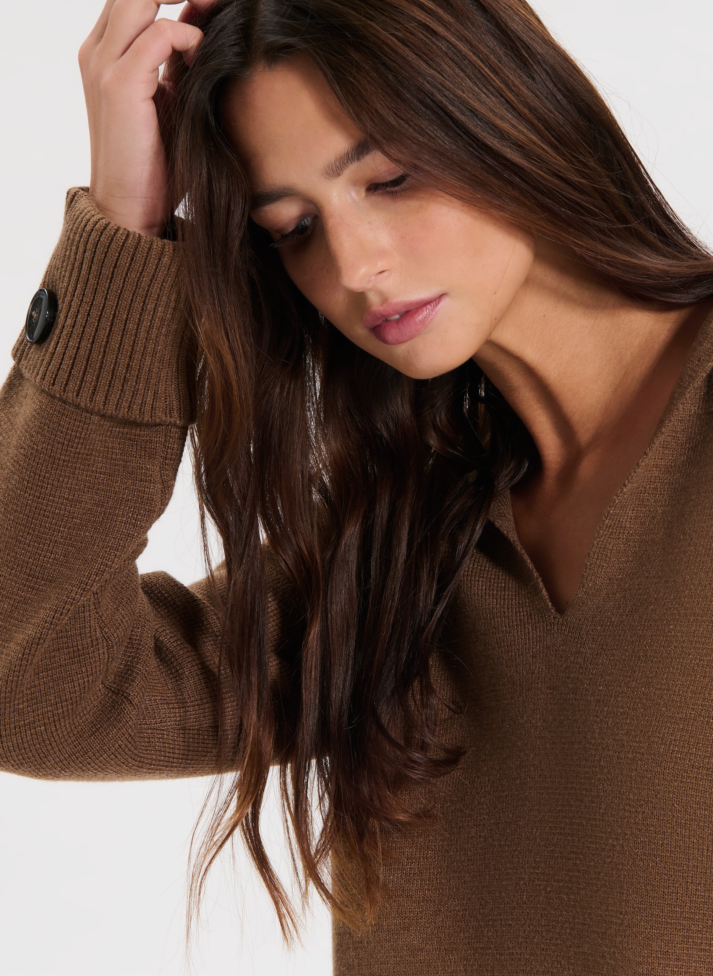 Pull  nilim ZAPA Marron