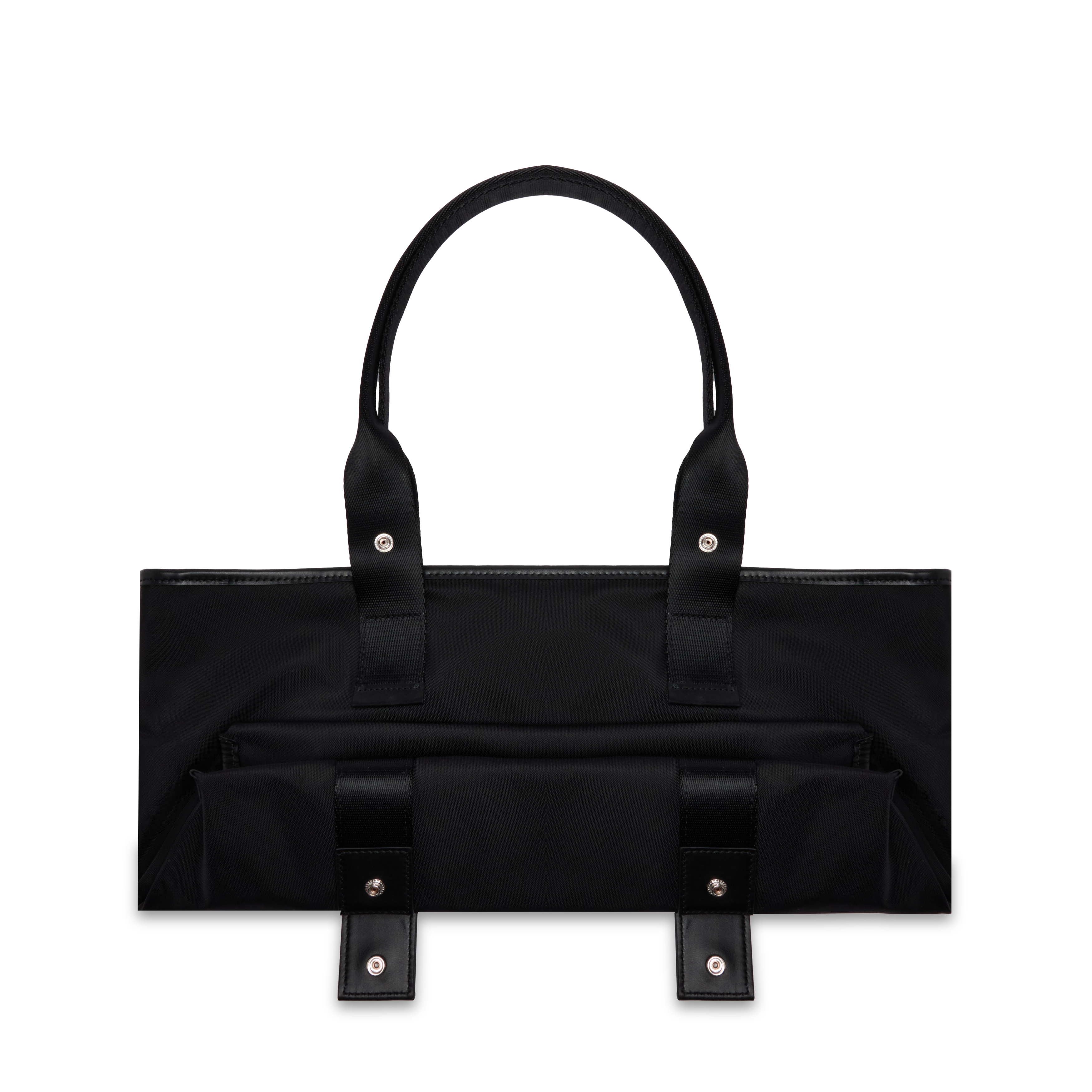 Sac cabas zippé m mistral rollable de lancel en nylon LANCEL Noir