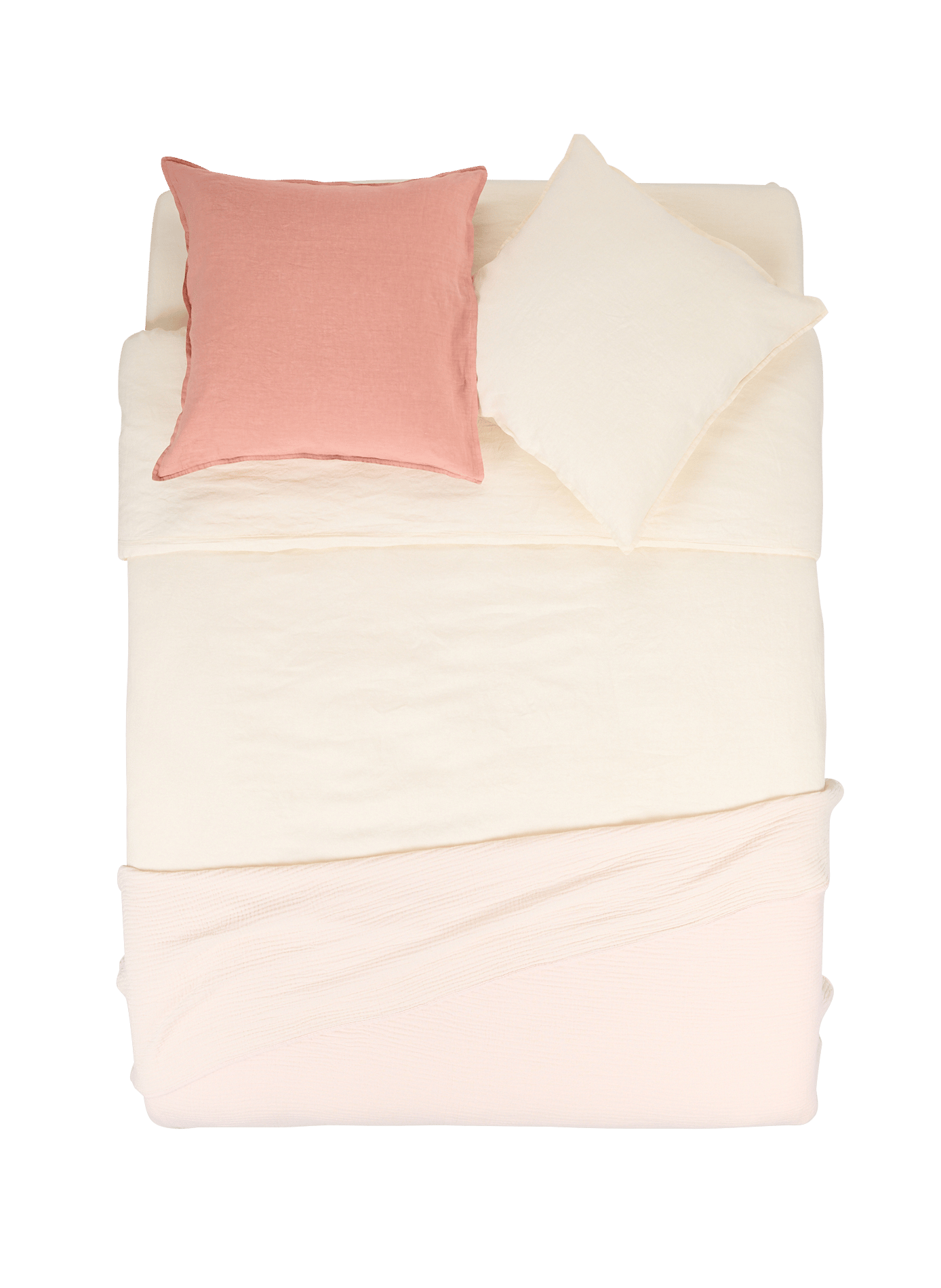 Cotton plaid AU PRINTEMPS PARIS Pink
