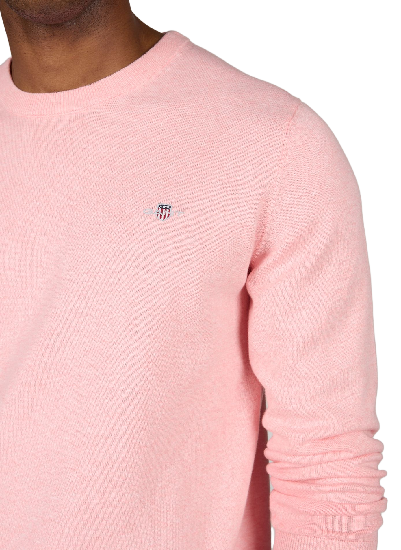 Cotton jumper GANT Pink