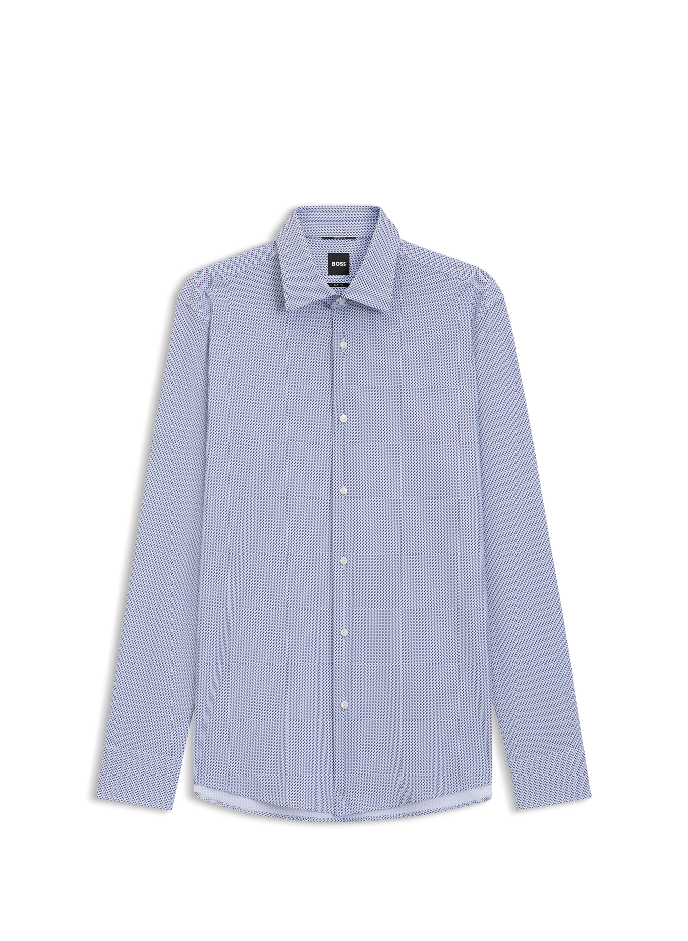 Straight shirt with pattern BOSS Blue