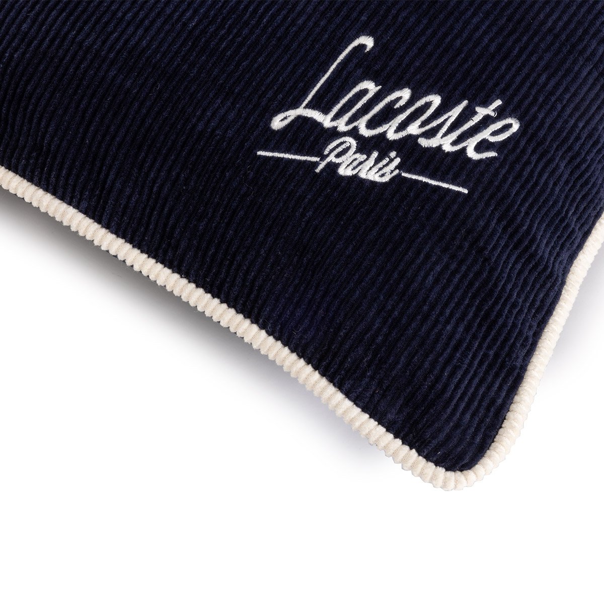 Housse de coussin en velours, l velvet LACOSTE HOME Bleu