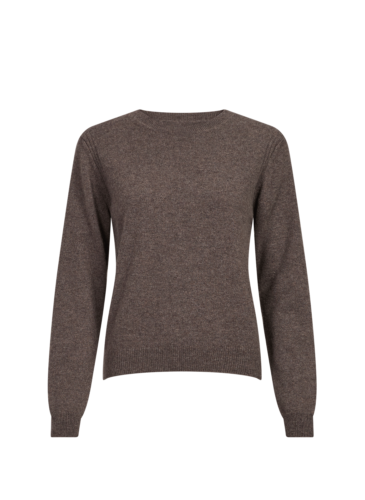 Straight cashmere sweater SAISON 1865 Brown