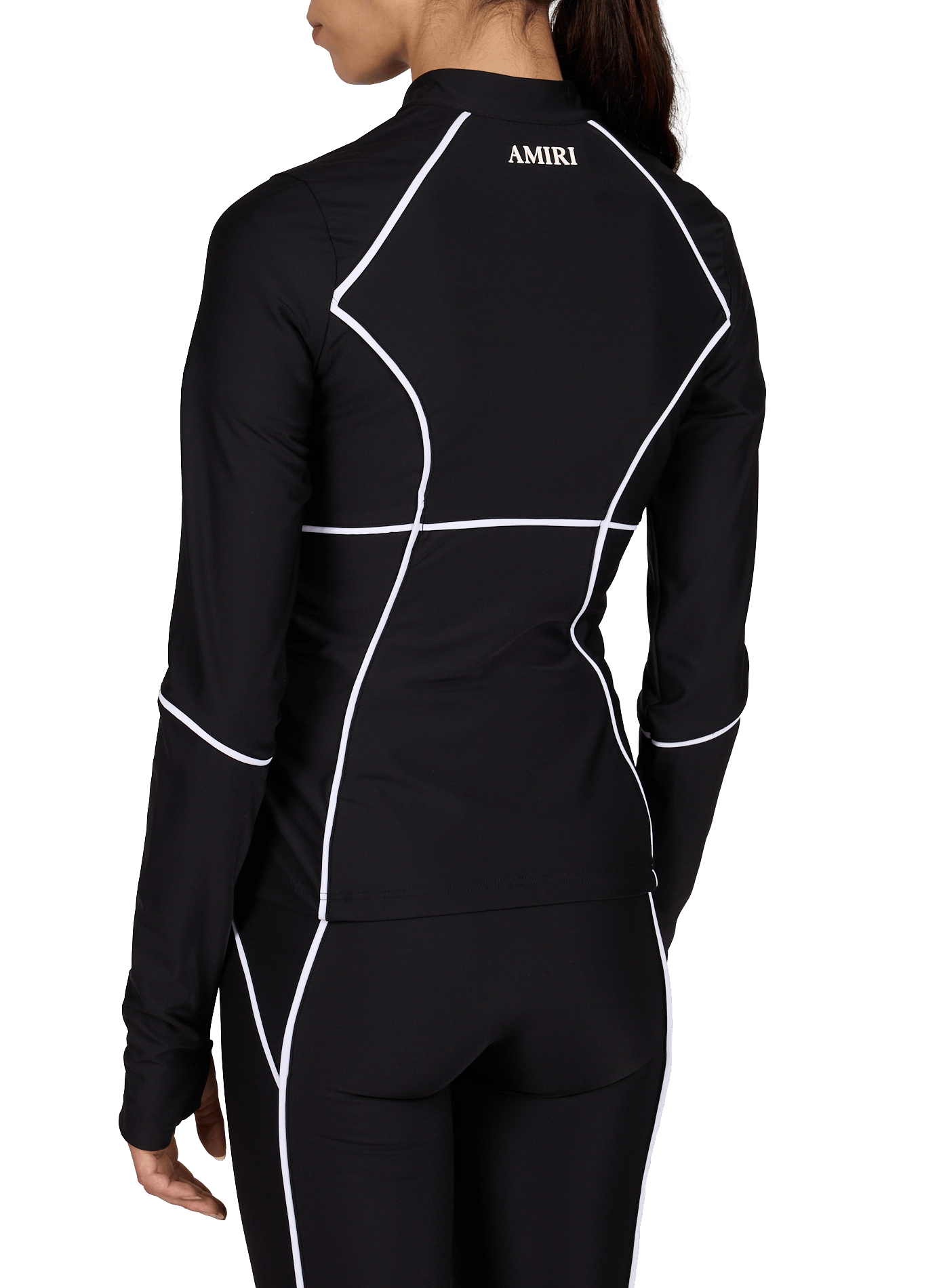 Veste moulante zippée AMIRI Noir