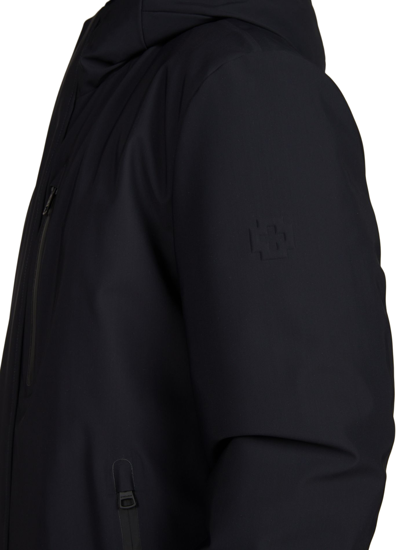 Parka droite à capuche STRELLSON Bleu