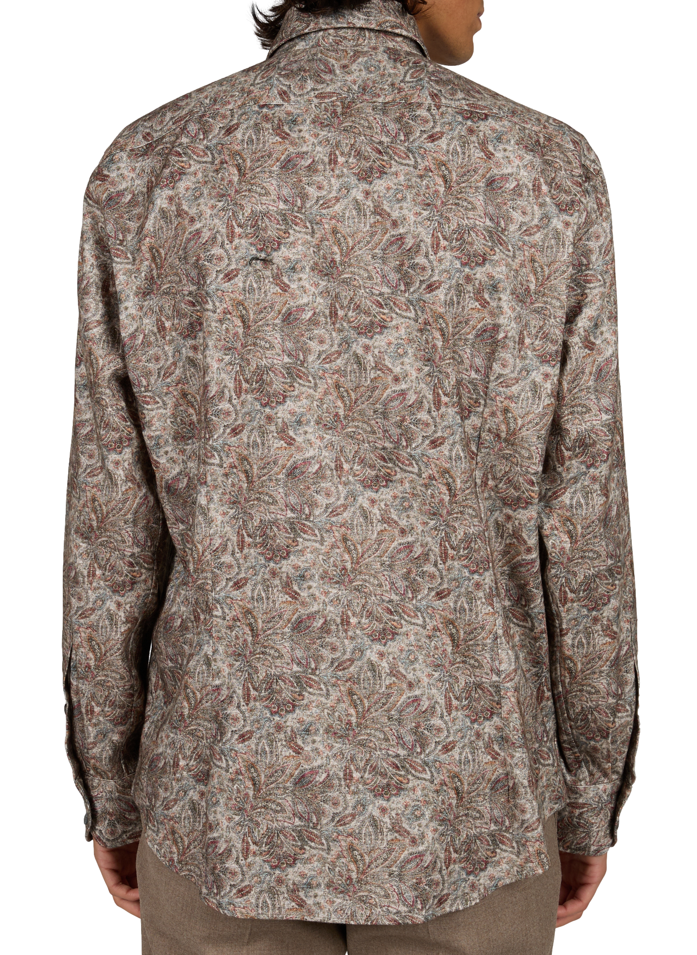 Slim-fit cotton shirt VAN LAACK Blue