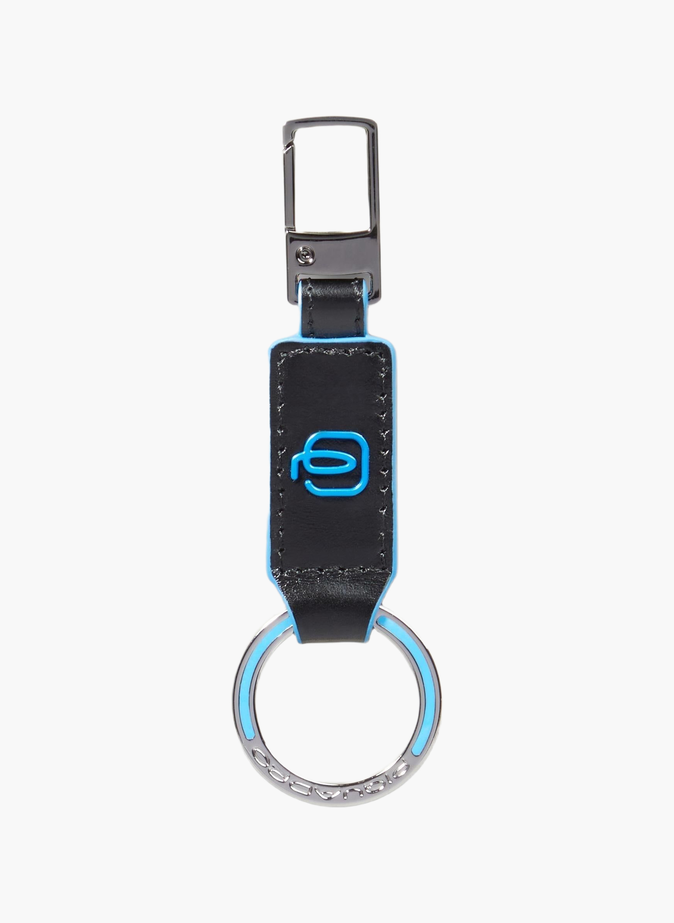Porte-clés mousqueton PIQUADRO Noir