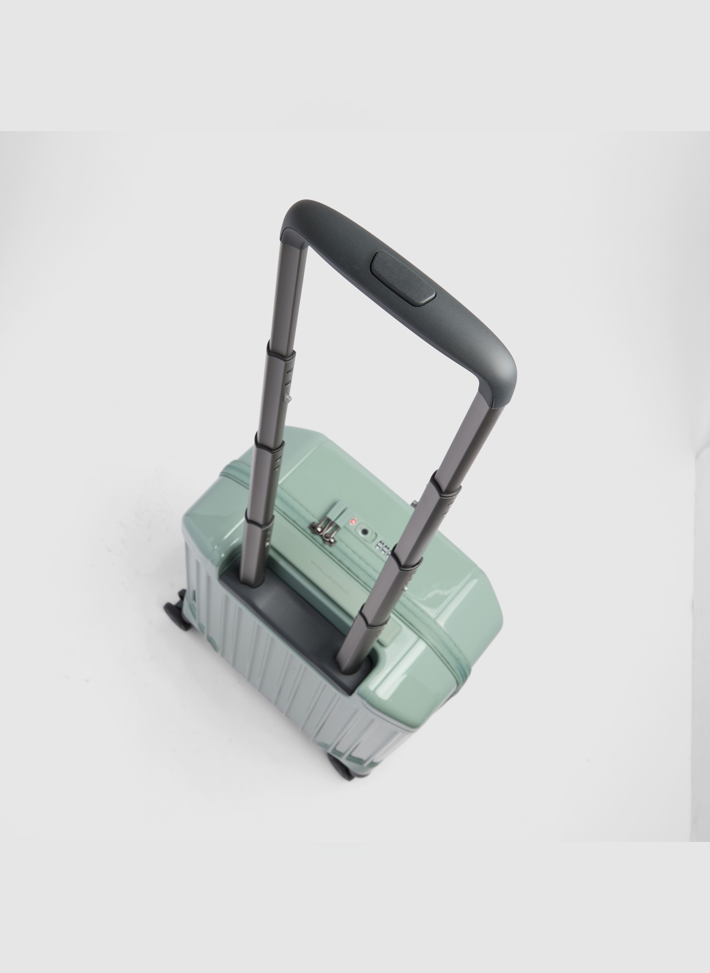 Valise trolley sous-siège à 2 roues PIQUADRO Vert