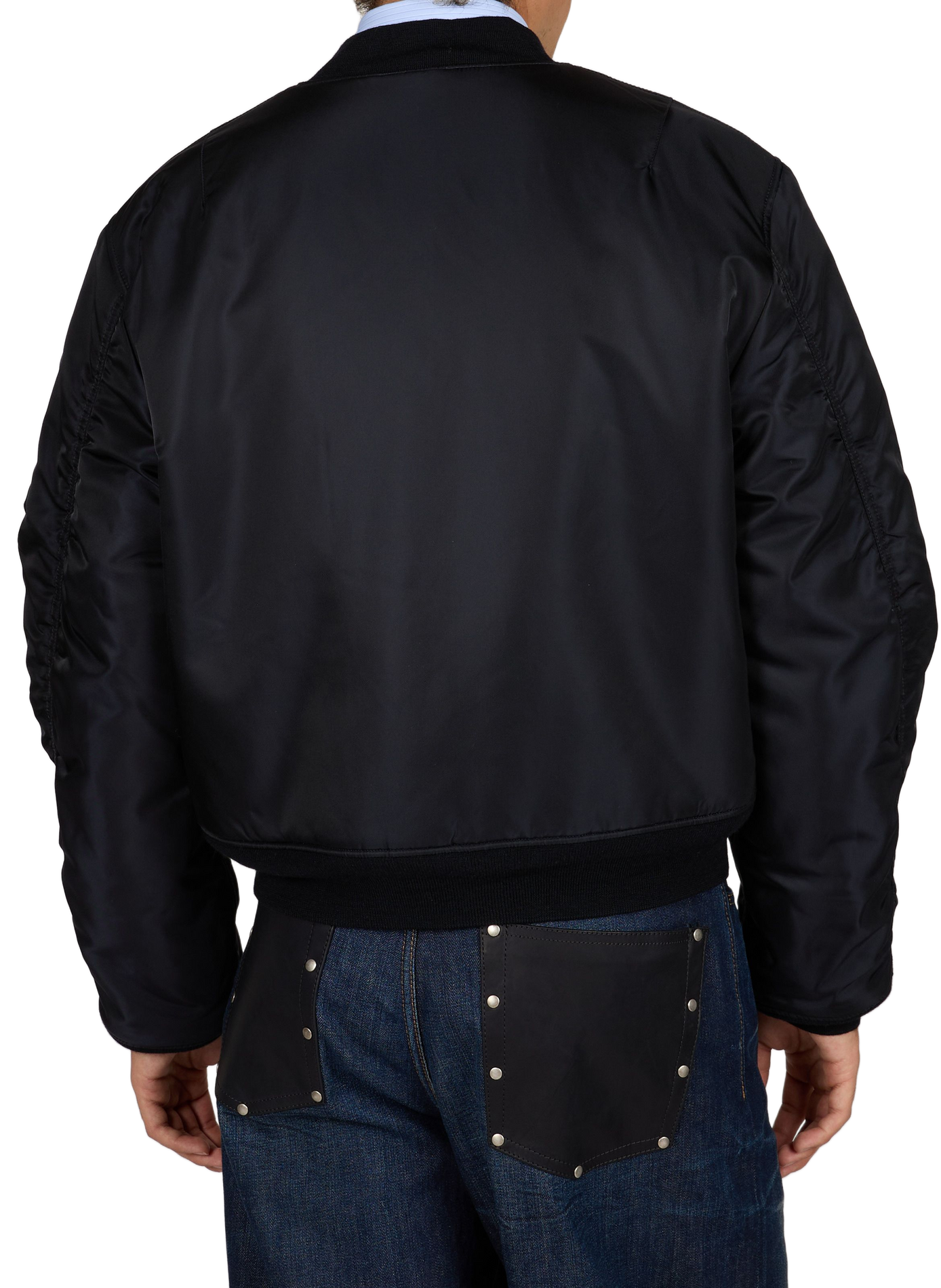 Weiter Zipfelpilotmantel ACNE STUDIOS Blau
