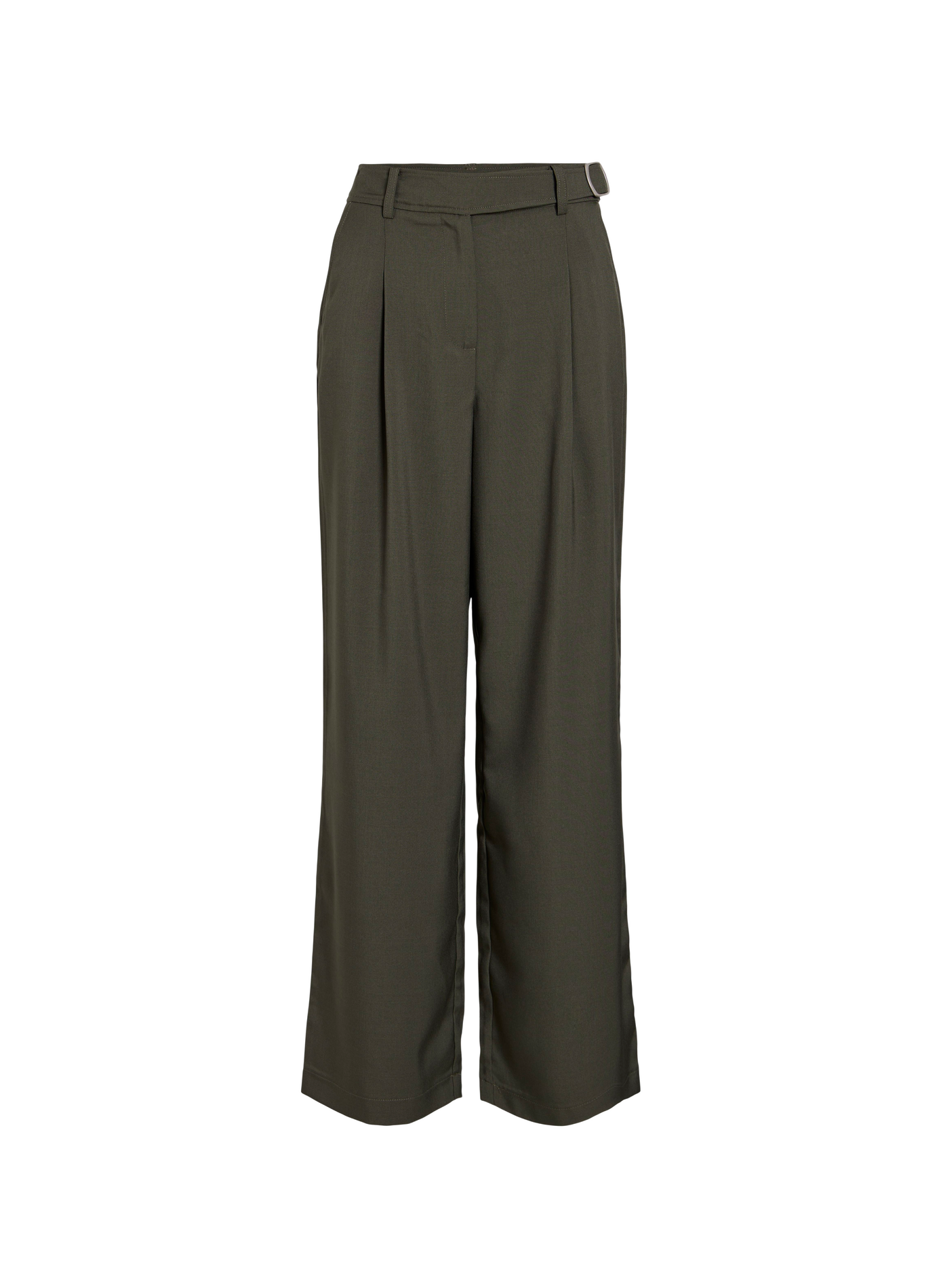 Wide-leg trousers VILA Khaki