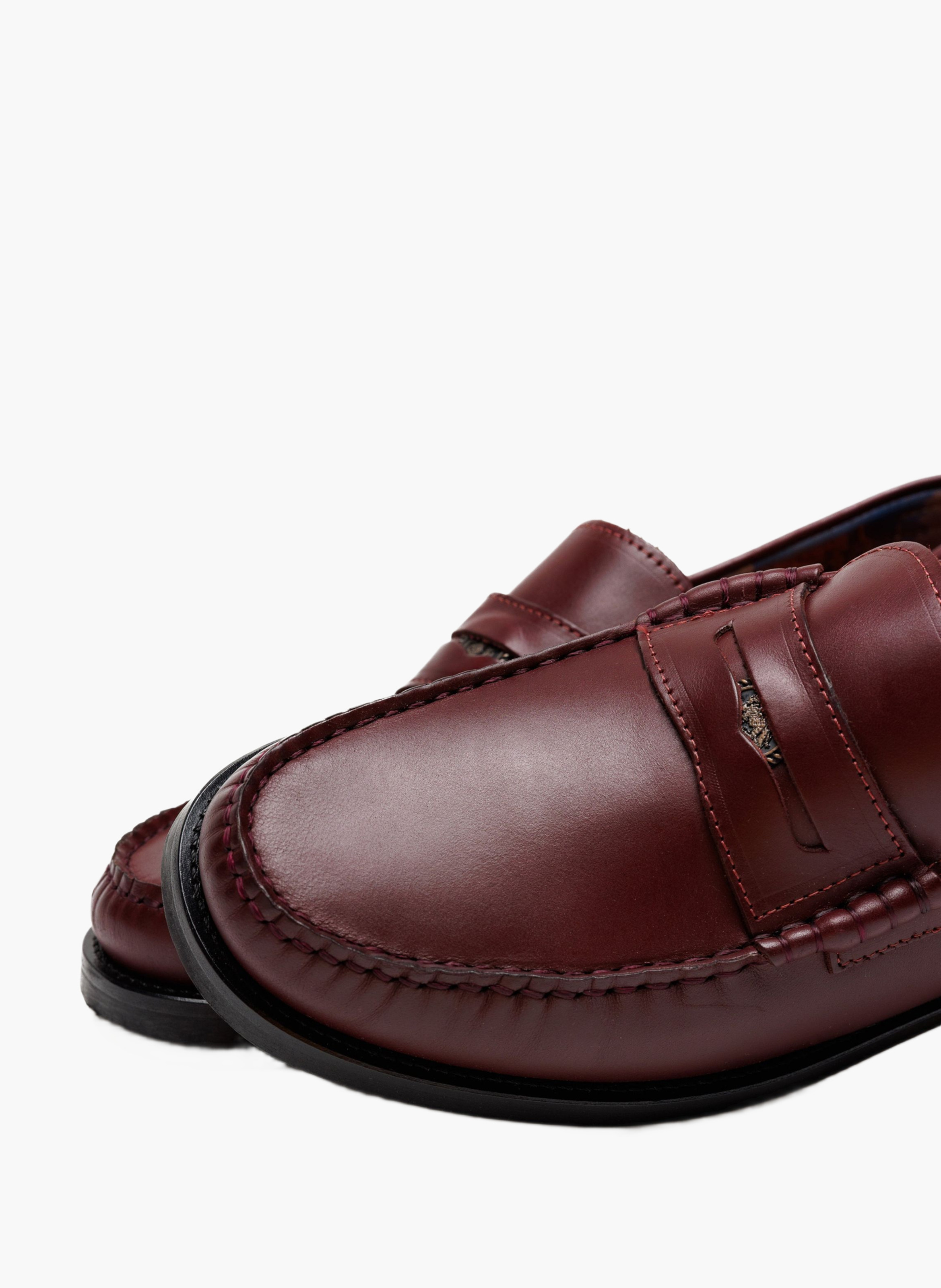 Mocassins riviera NAKED WOLFE Rouge