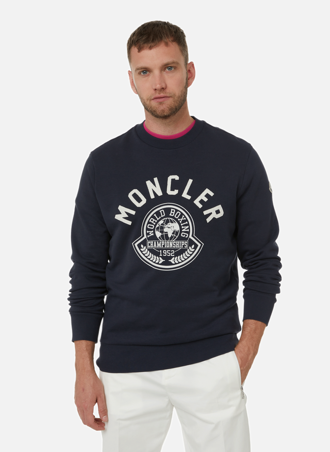 MONCLER cotton-blend sweatshirt