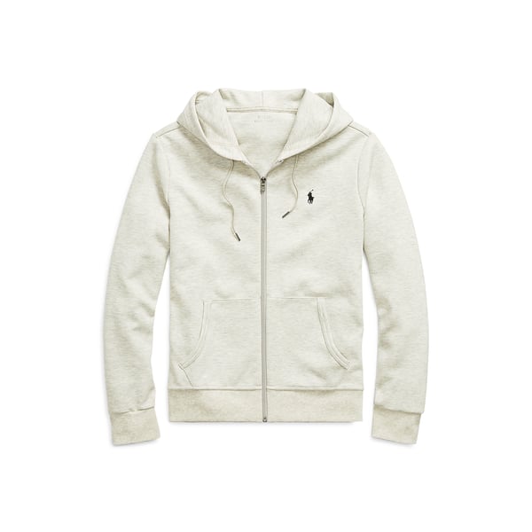 Hoodie zippé en coton