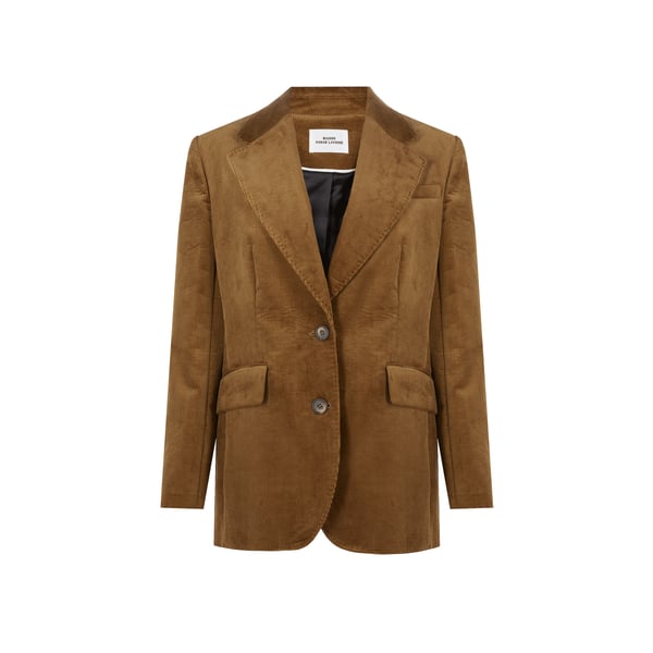 Blazer en velours côtelé