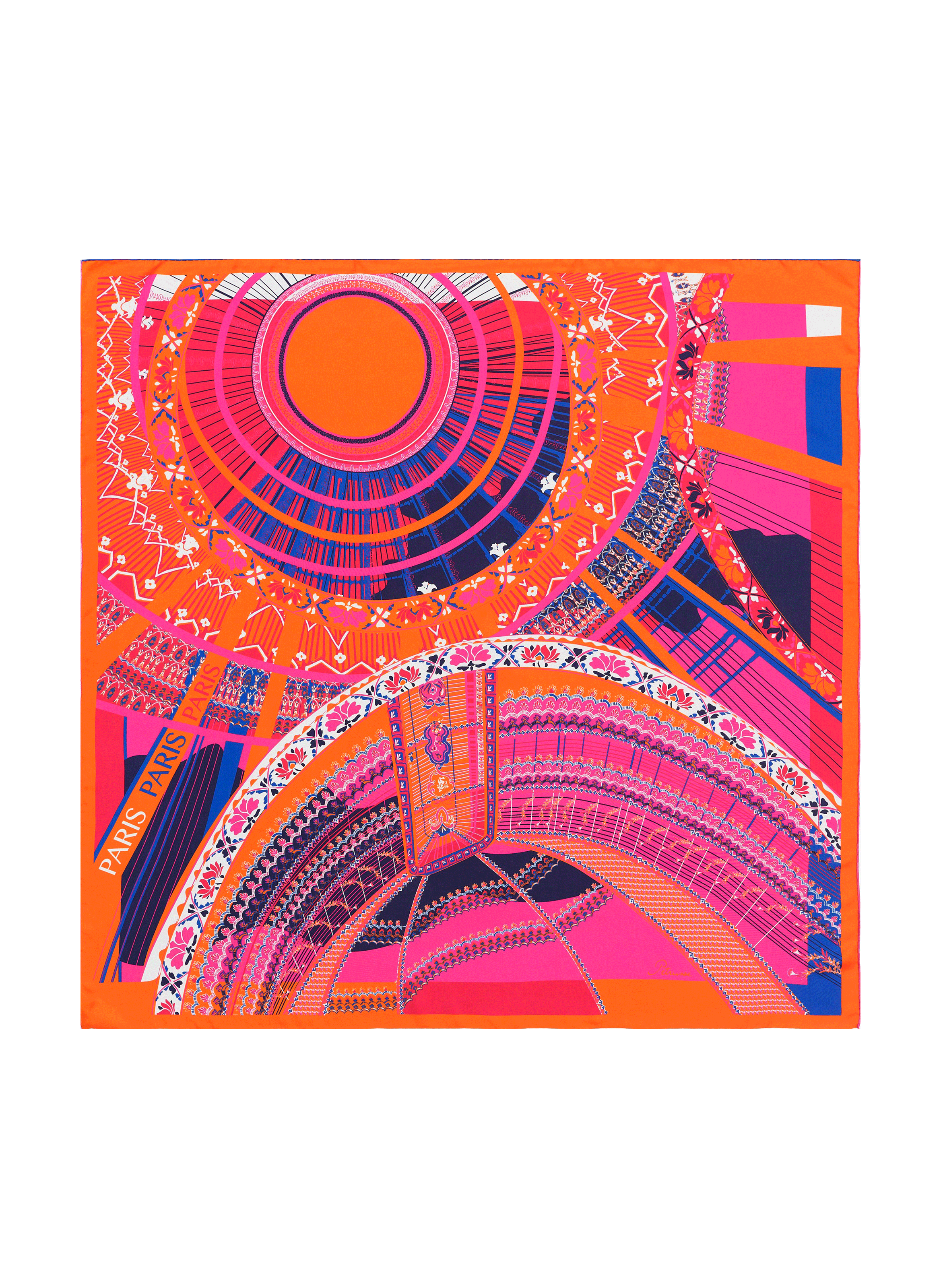Carré Le Paris en soie