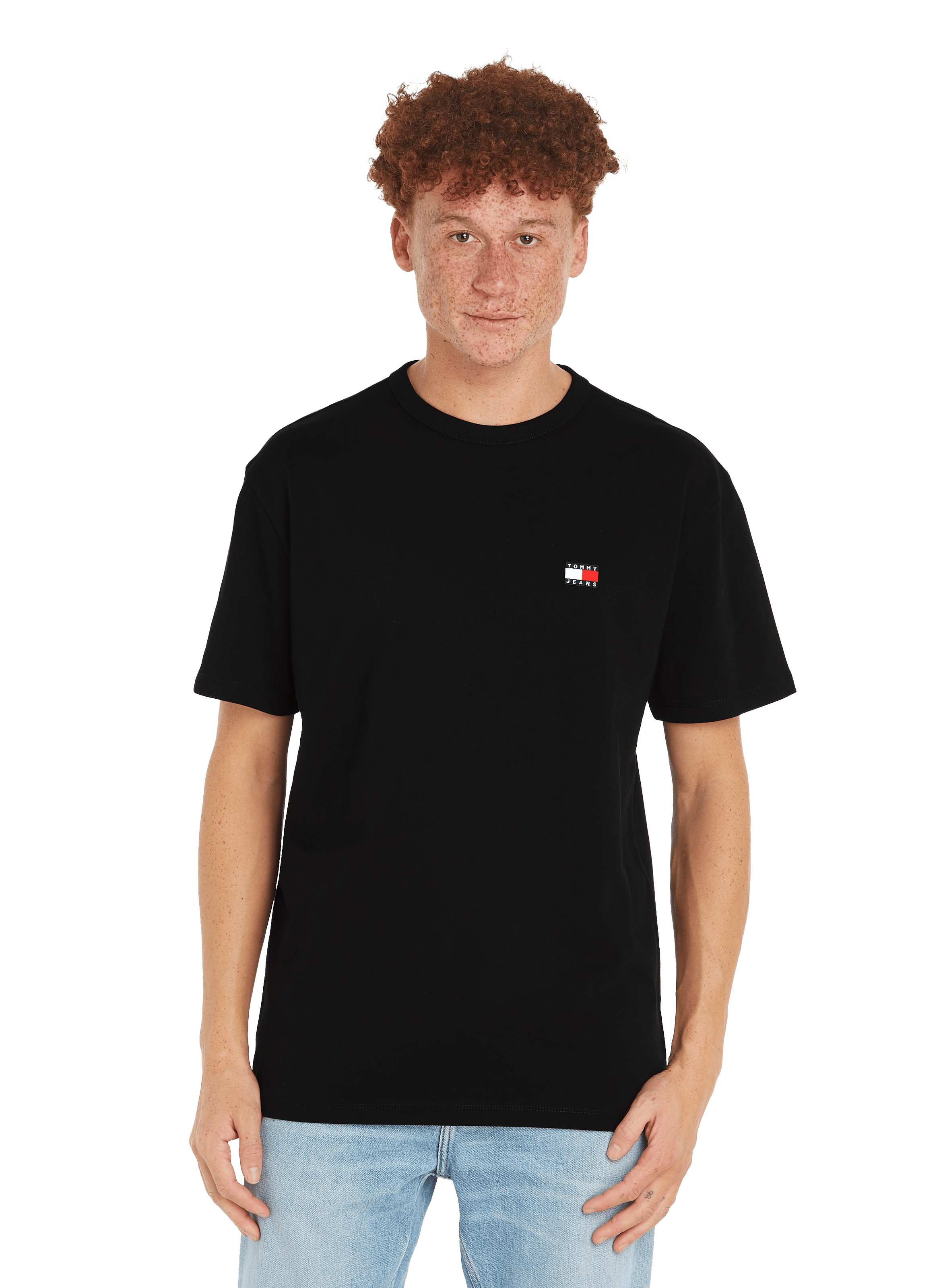 T-shirt en coton TOMMY HILFIGER Noir