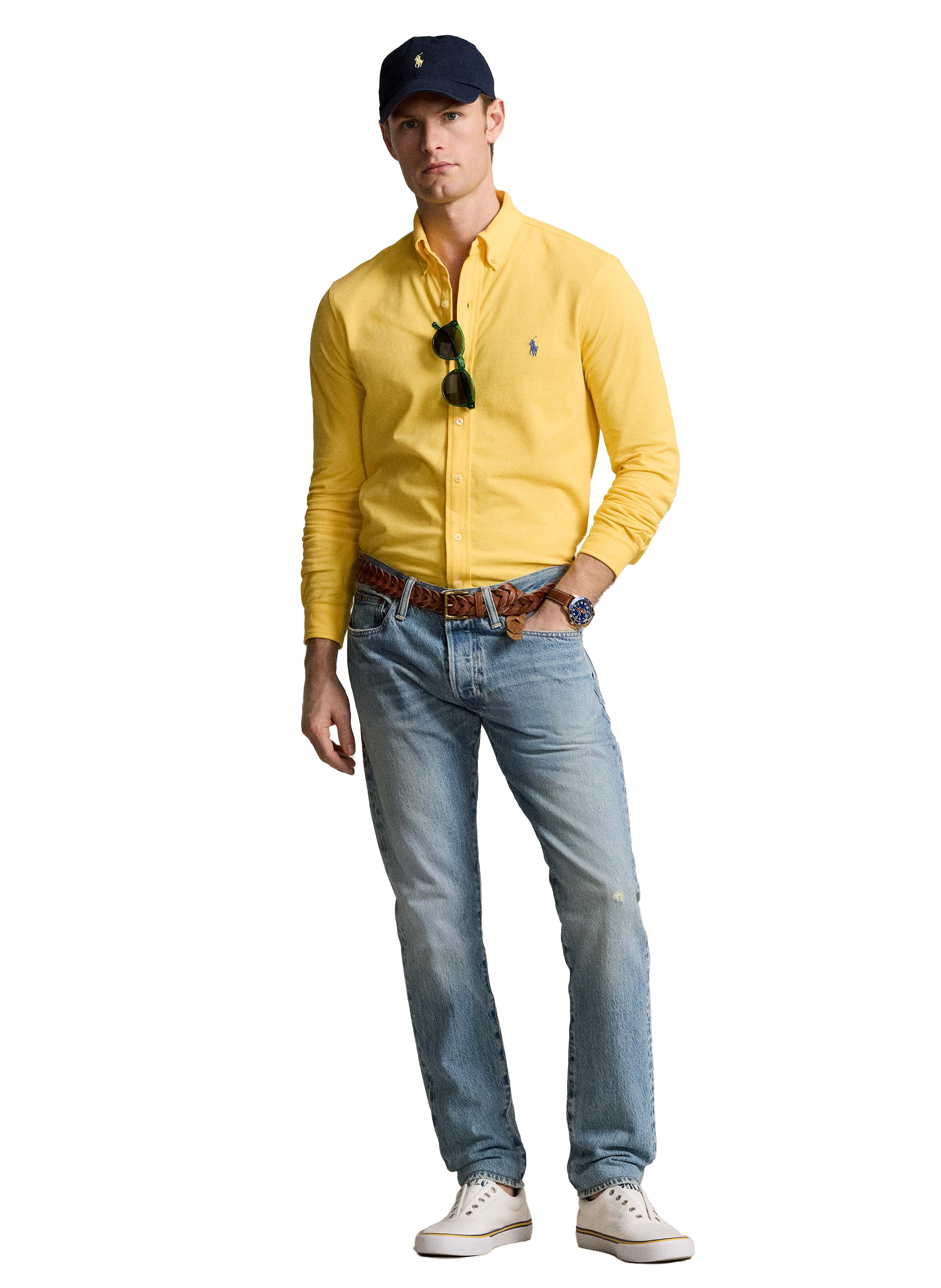 Chemise en coton  POLO RALPH LAUREN Jaune